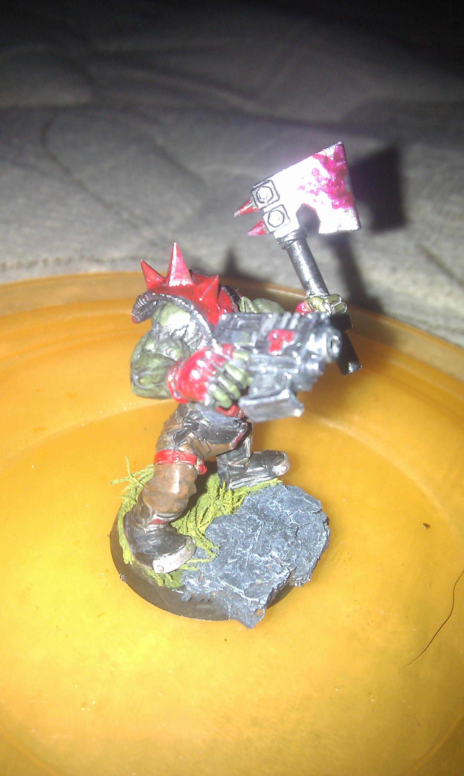 Axe, Base, Blood, Bloody, Evil, Evil Suns, Orcs, Orks, Rock, Sunz