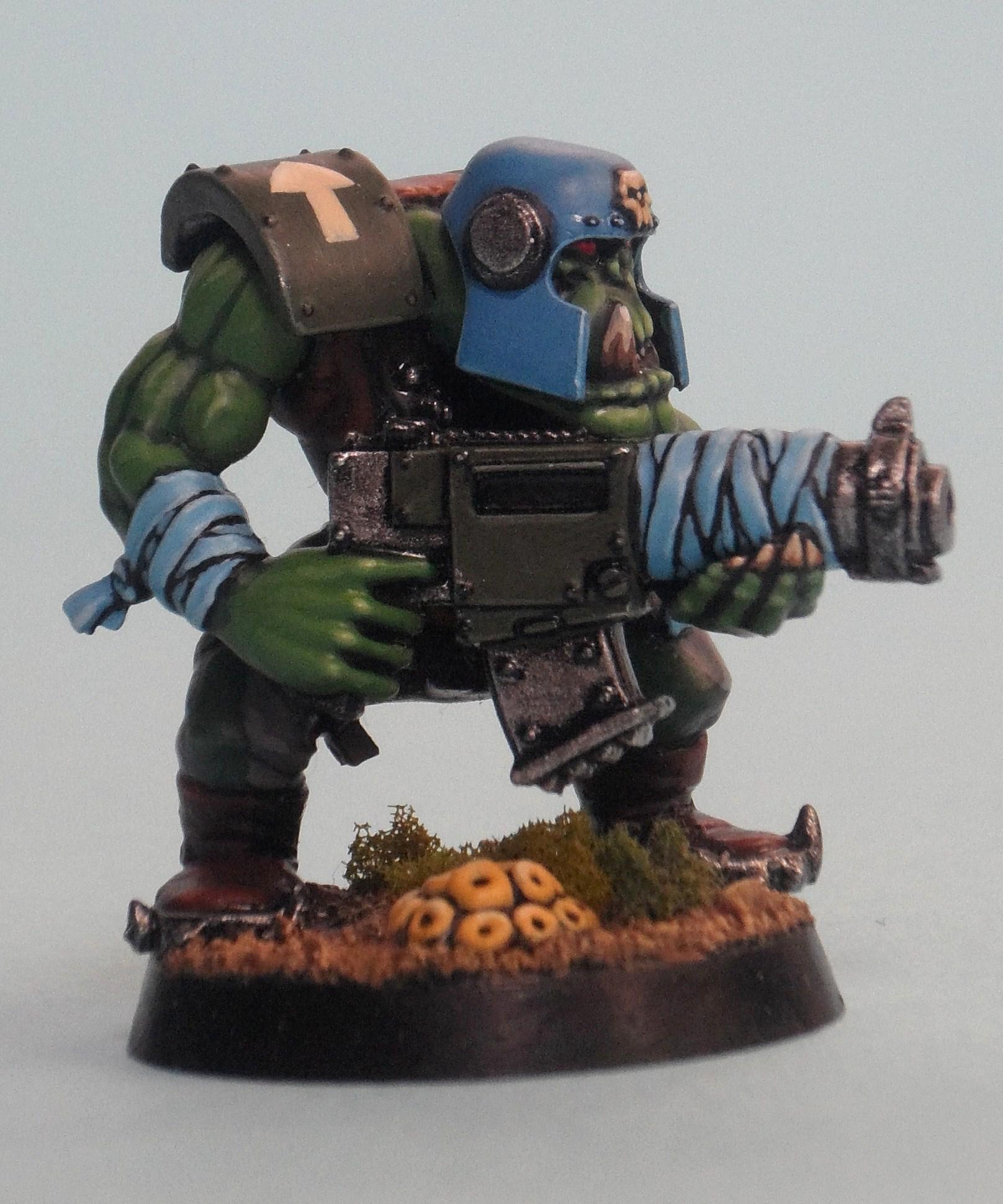 Blood Axe, Boy, Orks, Shootas