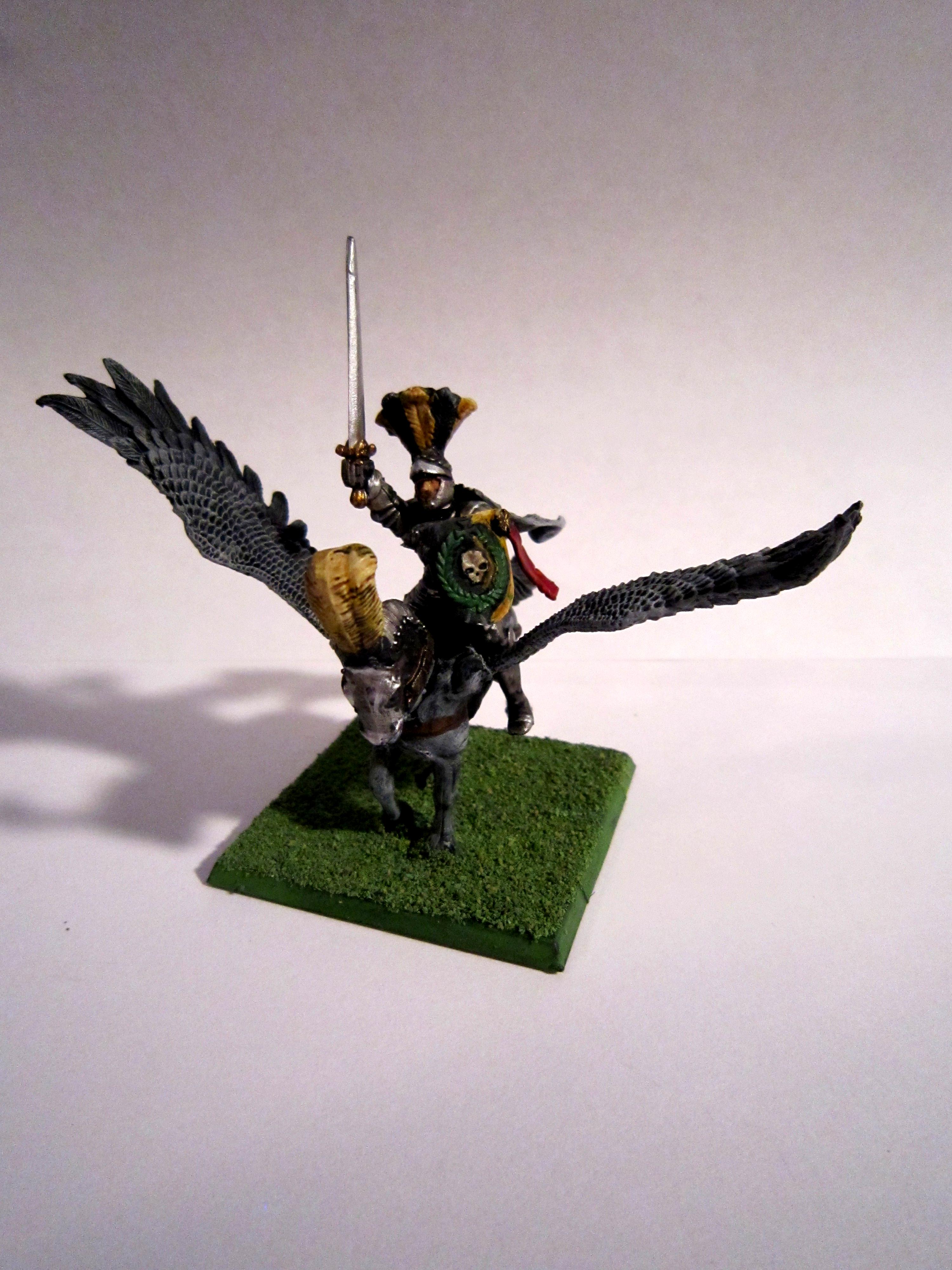 Averland, Captain, Conversion, Empire, Pegasus, Warhammer Fantasy