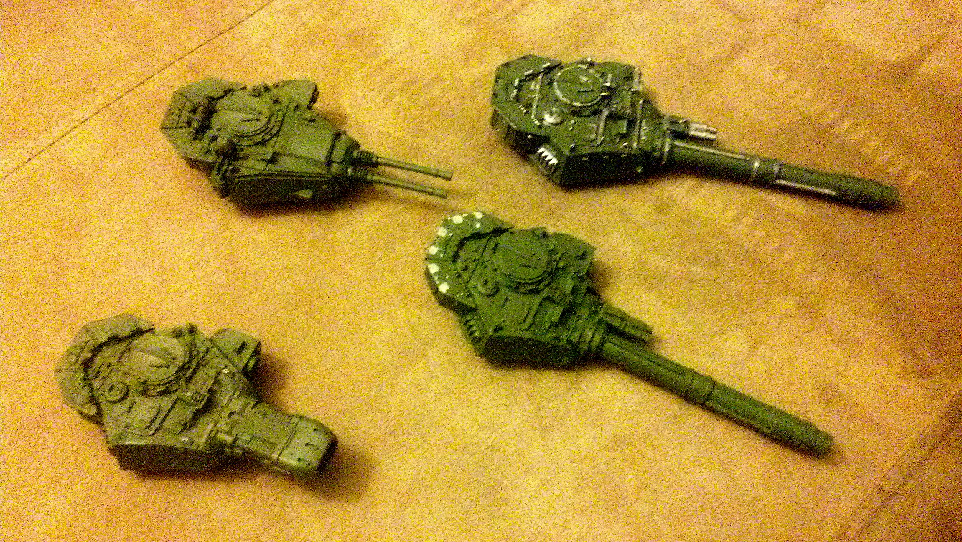 Spare turrets