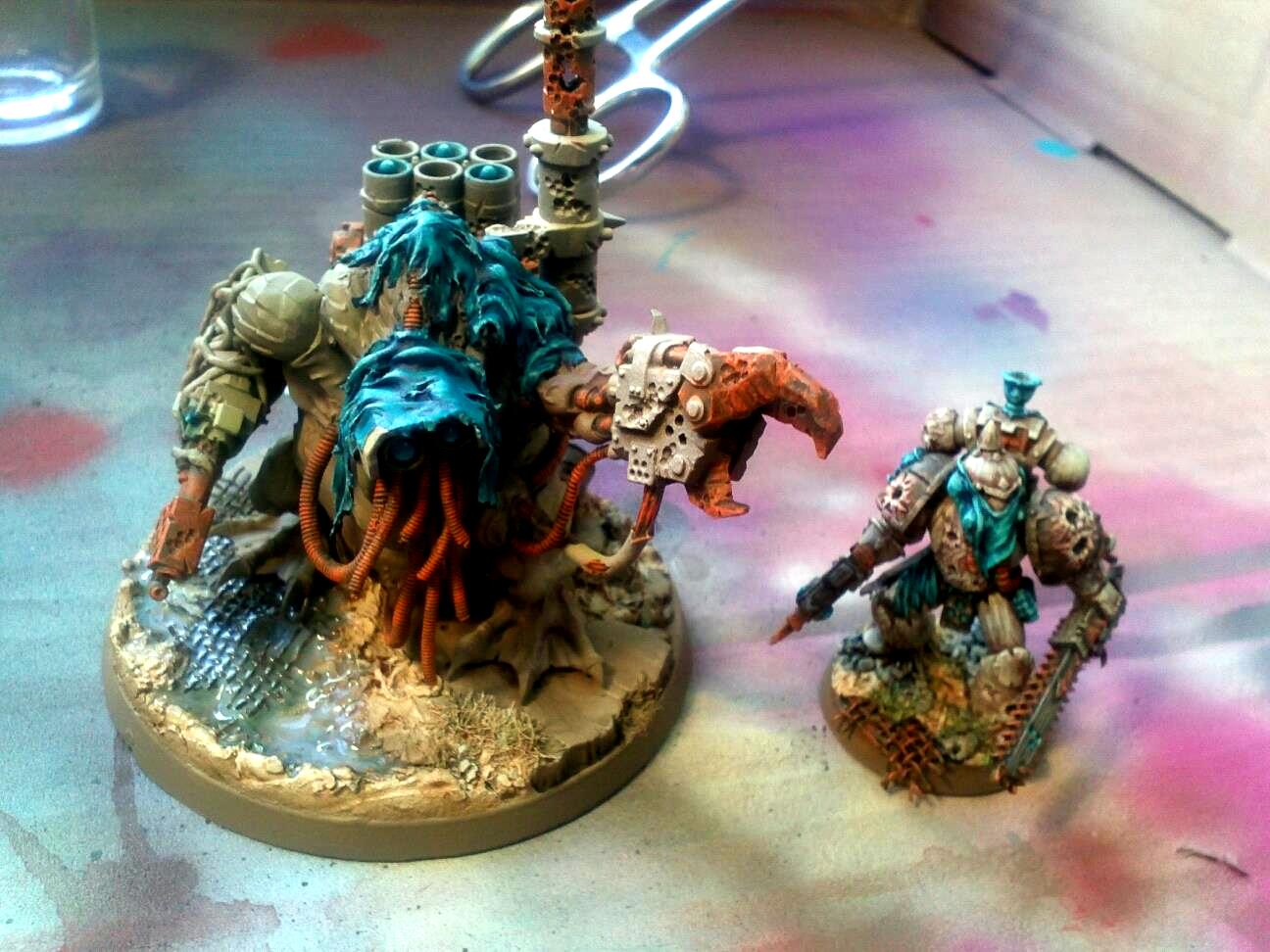 Chaos, Daemon Prince, Nurgle, Warhammer 40,000