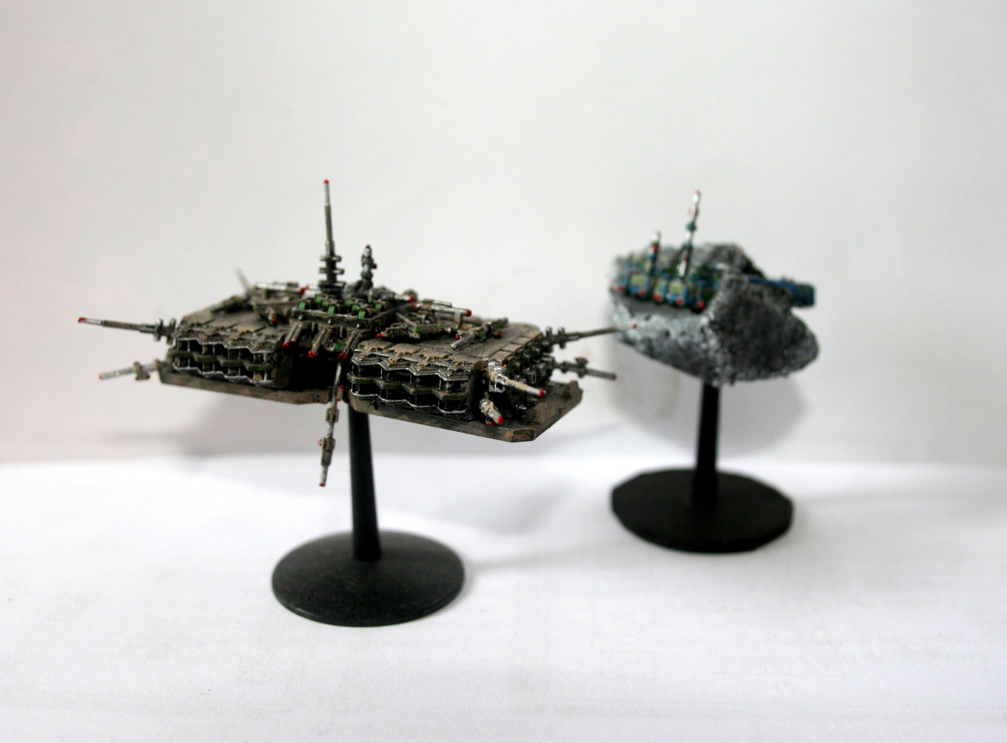 Battlefleet Gothic, Imperial Navy, Scratch Build, Space, Station