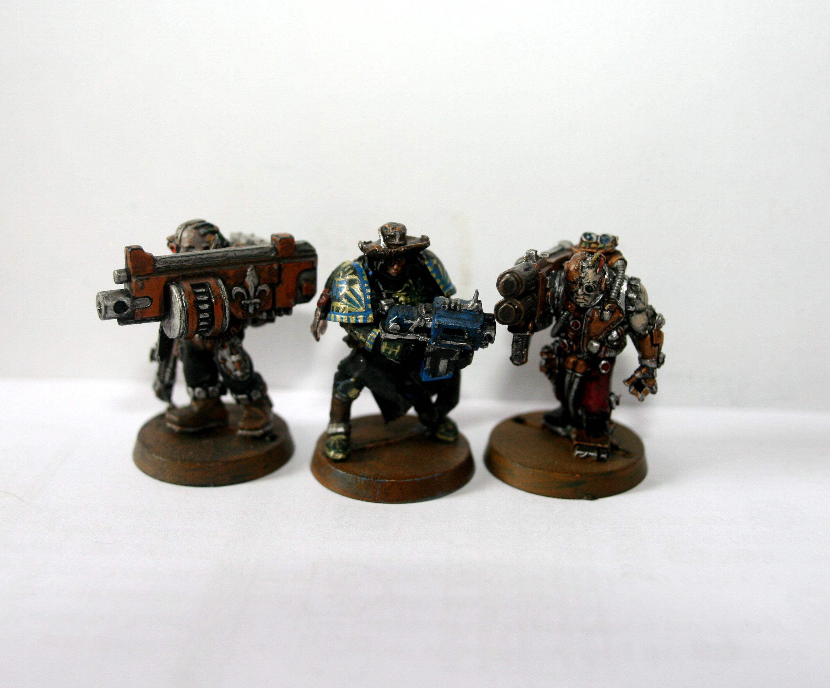 Inquisition, Inquisitor, Servitors, Sisters Of Battle