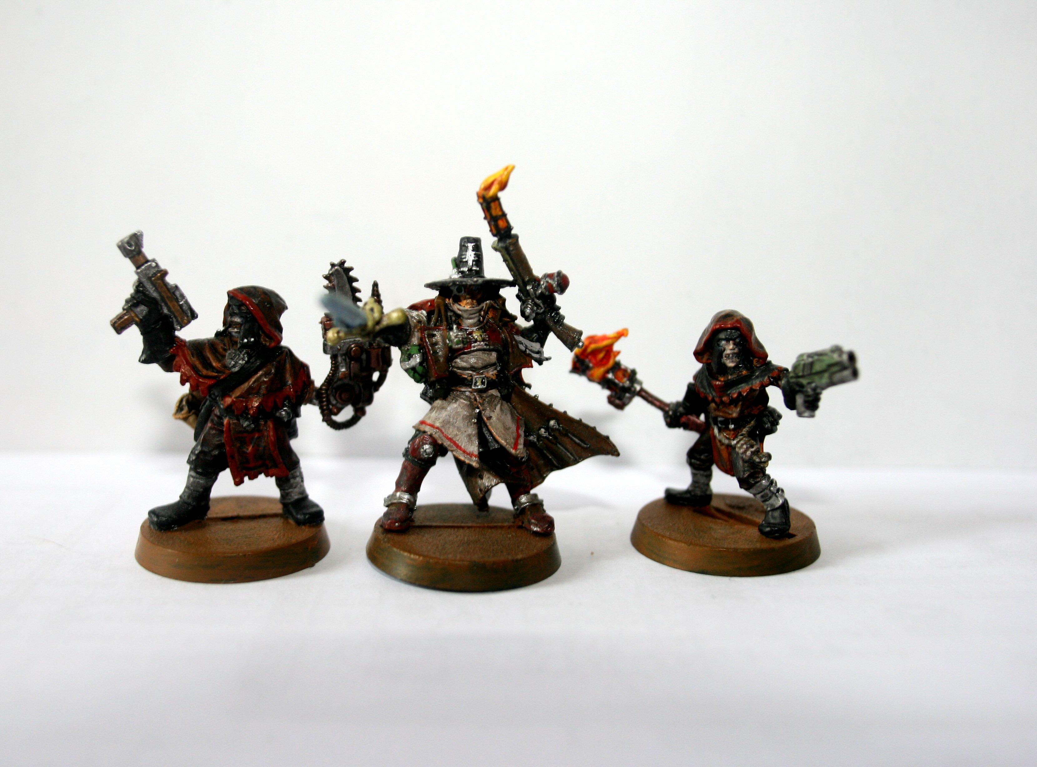 Acolytes, Inquisitor, Sisters Of Battle, Torturers