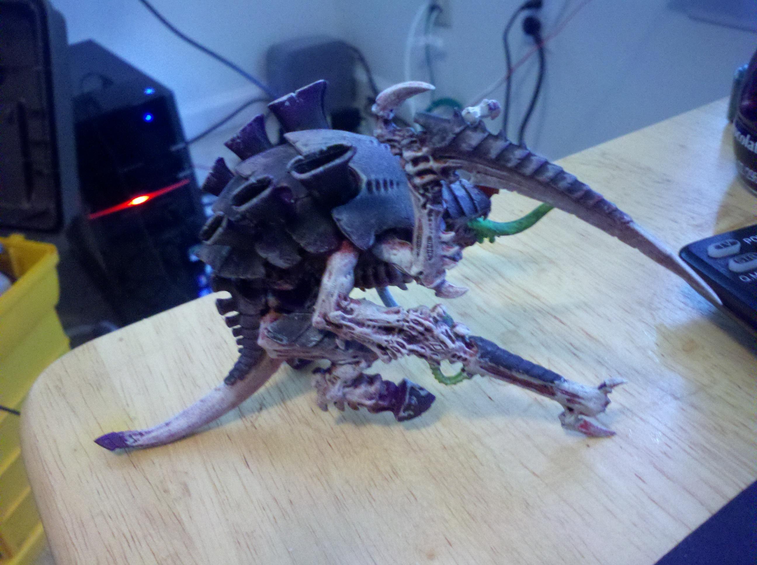 Carnifex, Miniatures, Painting, Tyranids, Warhammer 40,000