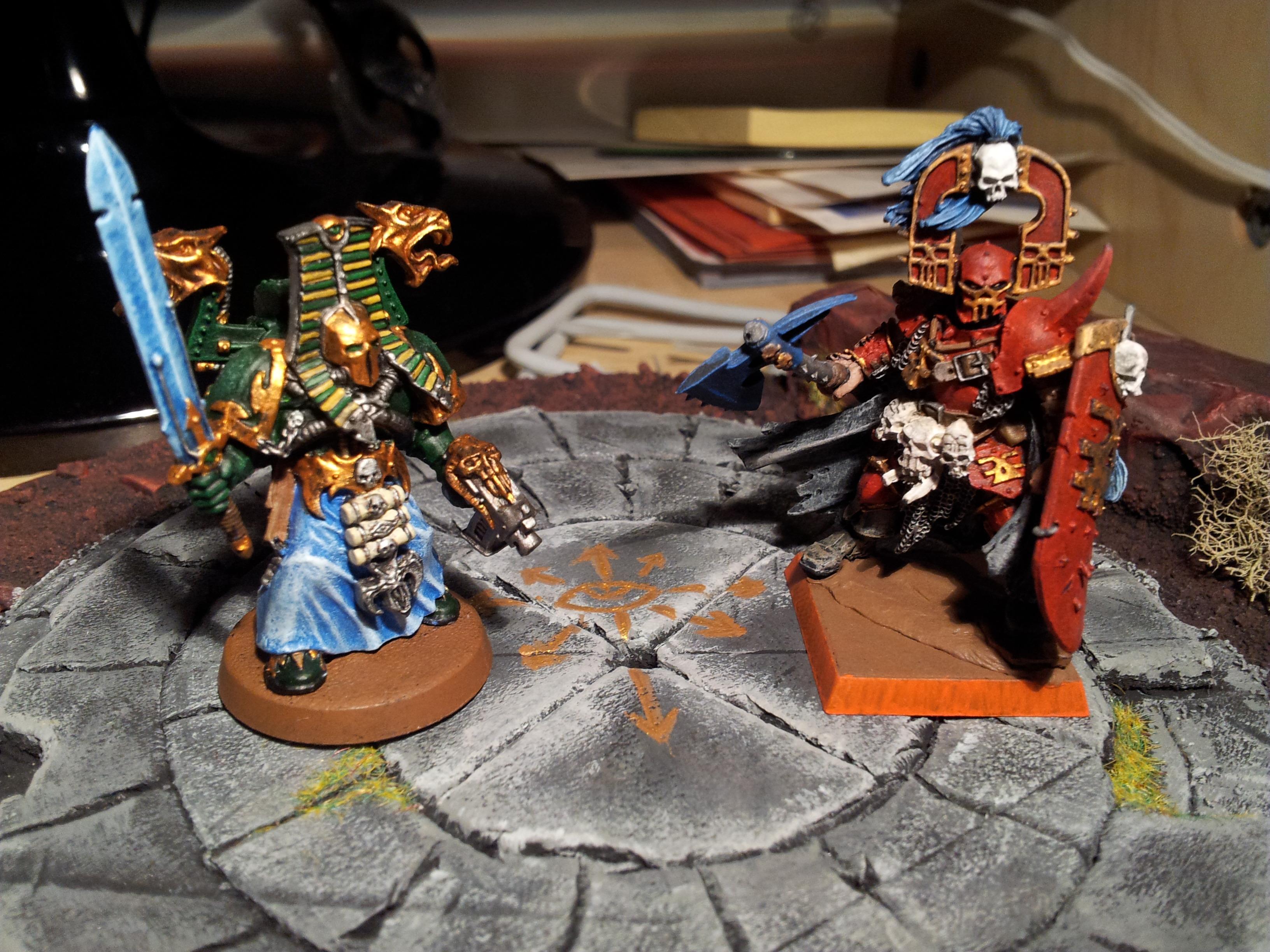 Chaos, Khorne, Tzeench, Warriors