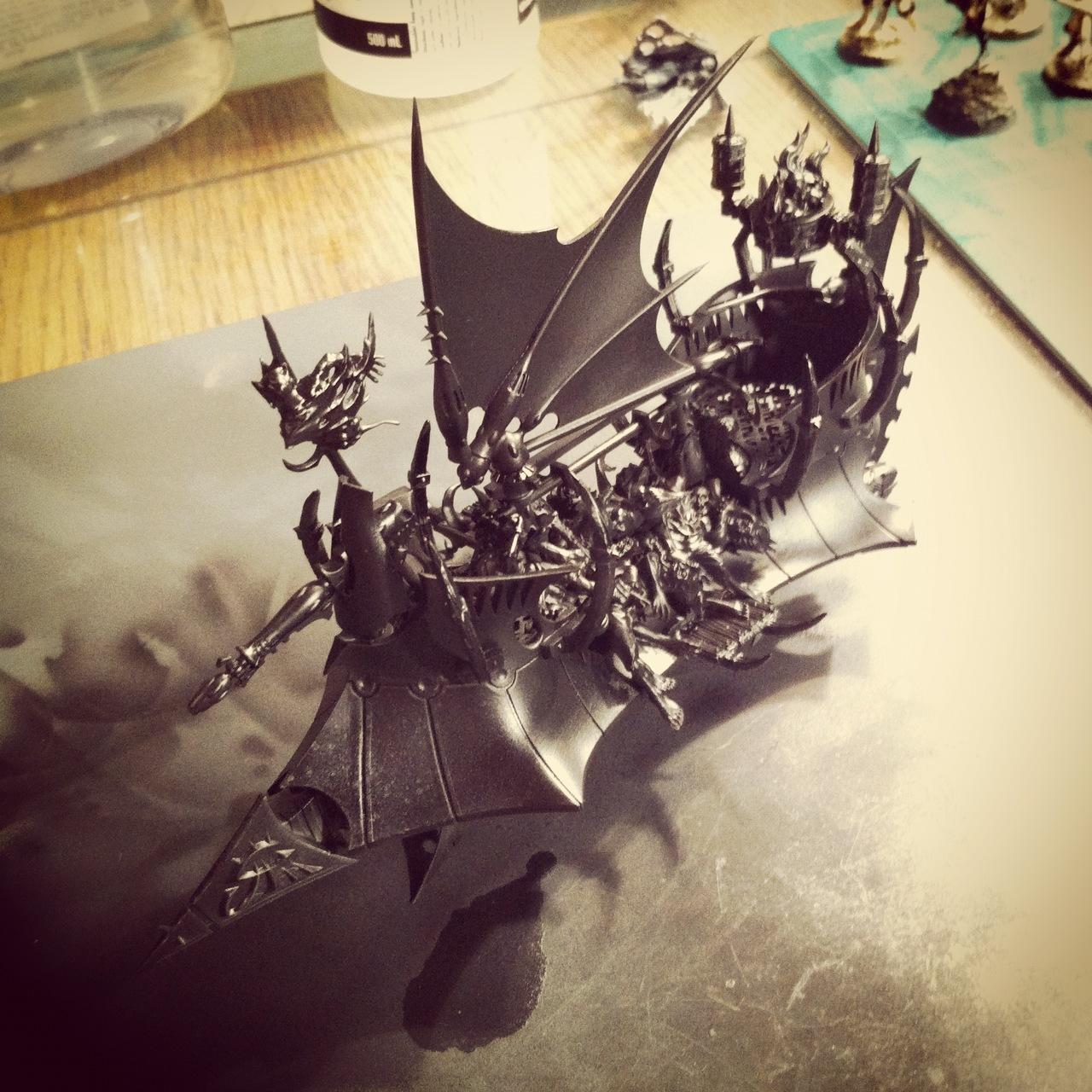 Conversion, Dark Eldar, Raider, Work In Progress