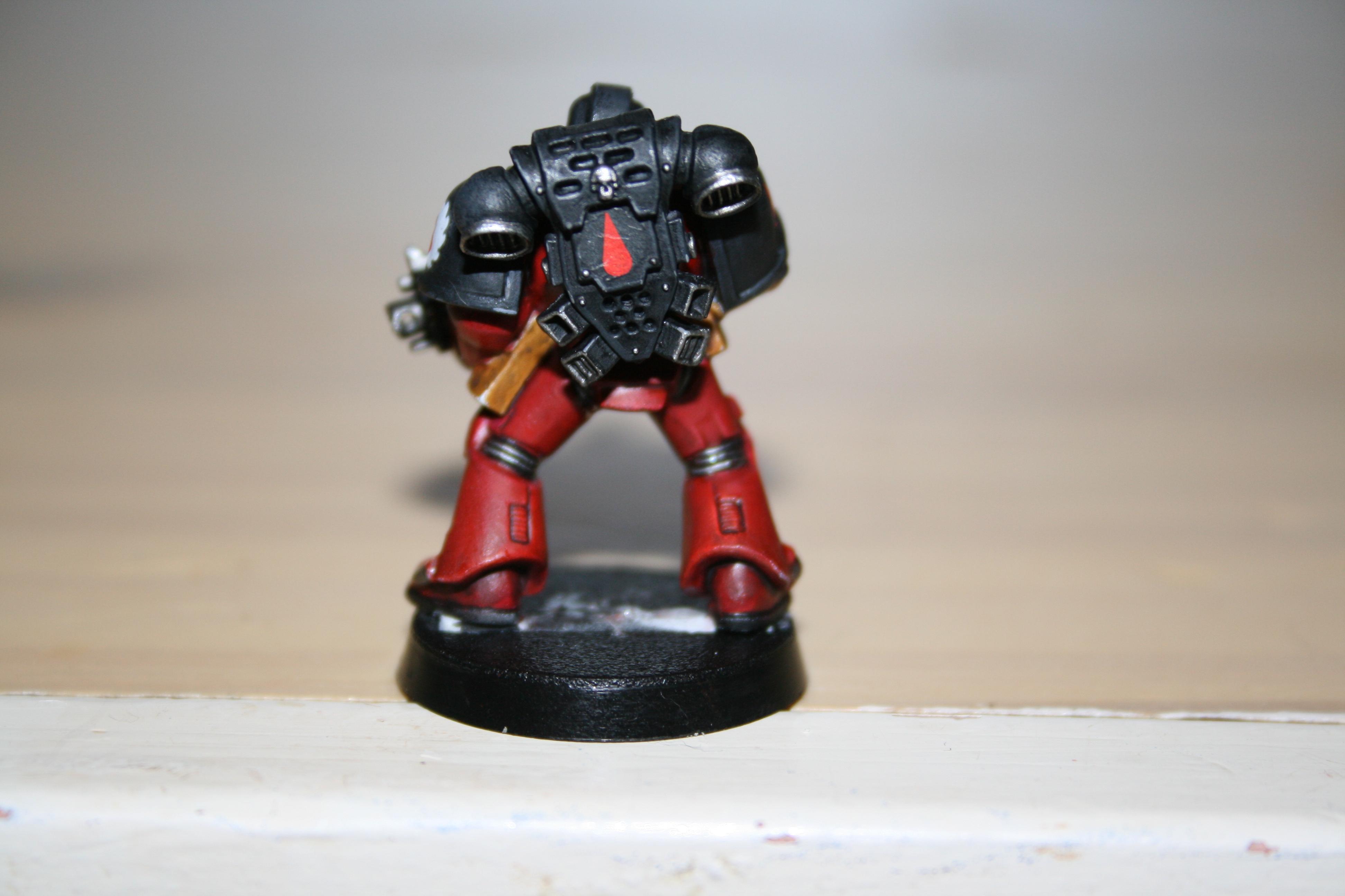 Red ink, Matt Varnish & Badaab black touch up