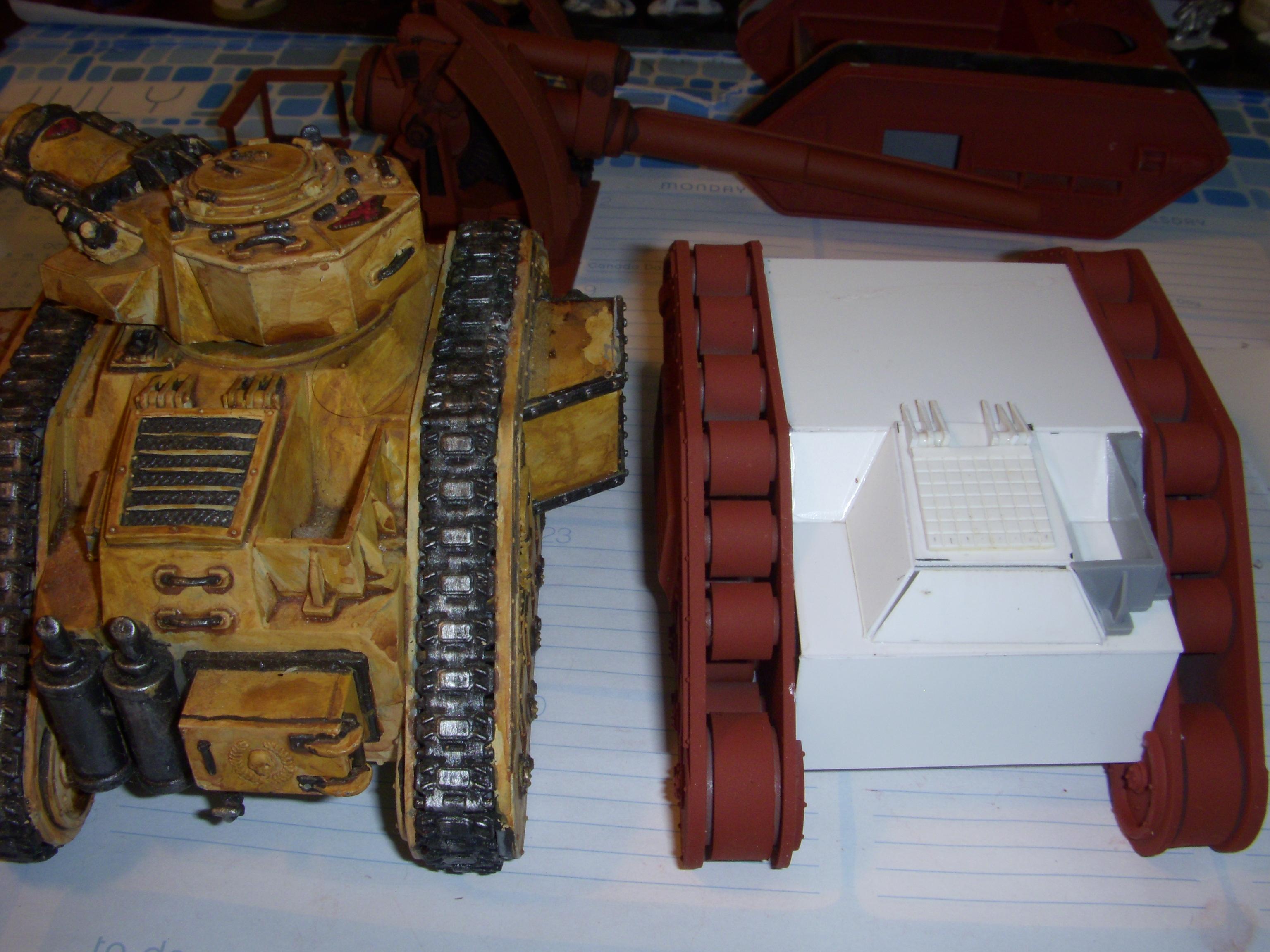 Basilisk, Conversion, Leman Russ, Scratch Build, Steel Legion, Work In Progress
