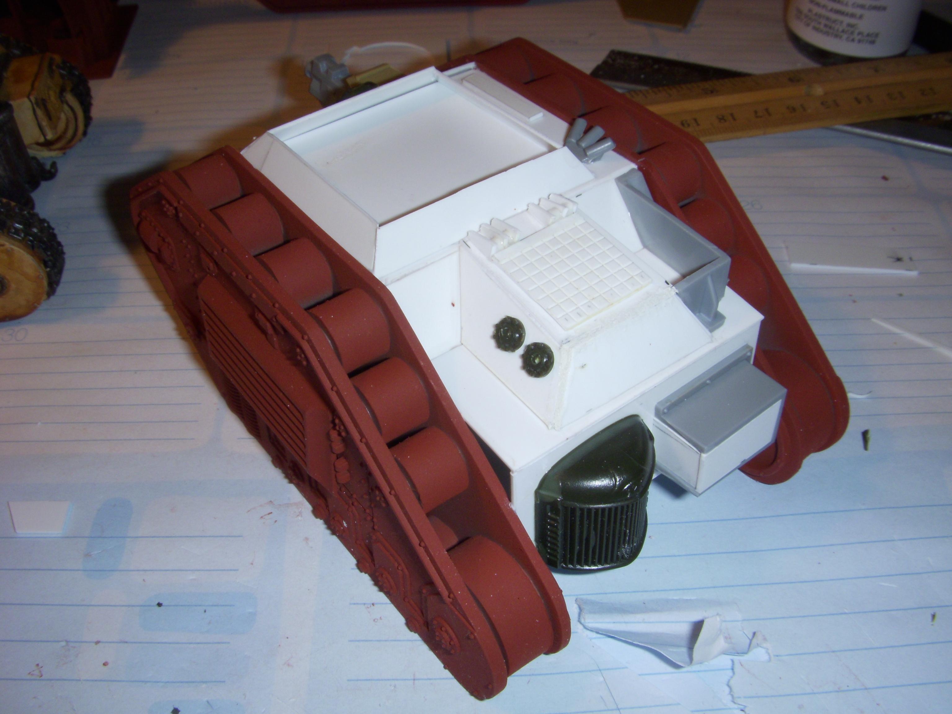 Basilisk, Conversion, Leman Russ, Scratch Build, Steel Legion, Work In Progress