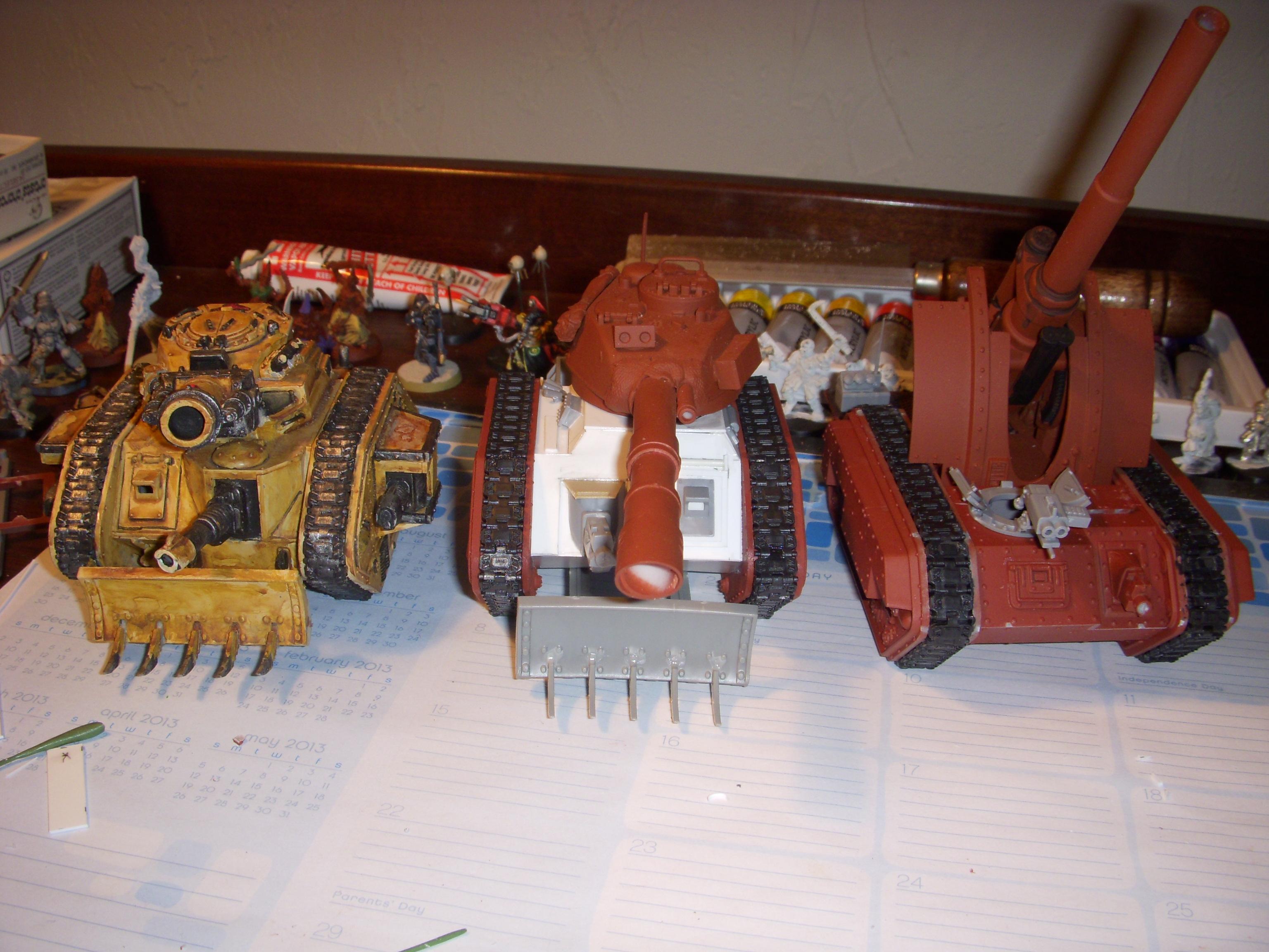 Basilisk, Conversion, Leman Russ, Scratch Build, Steel Legion, Work In Progress