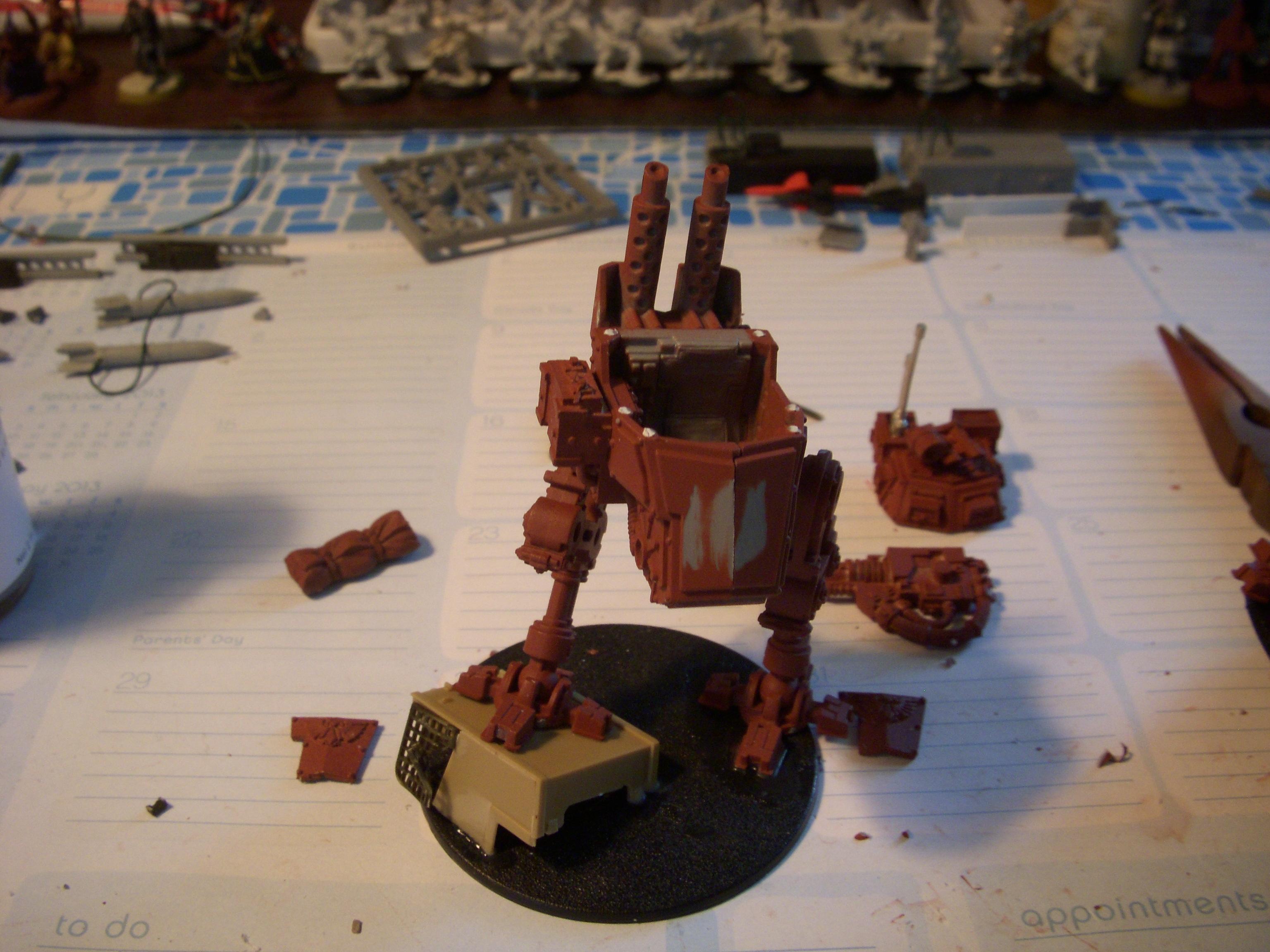 Sentinel, Steel Legion, Work In Progress