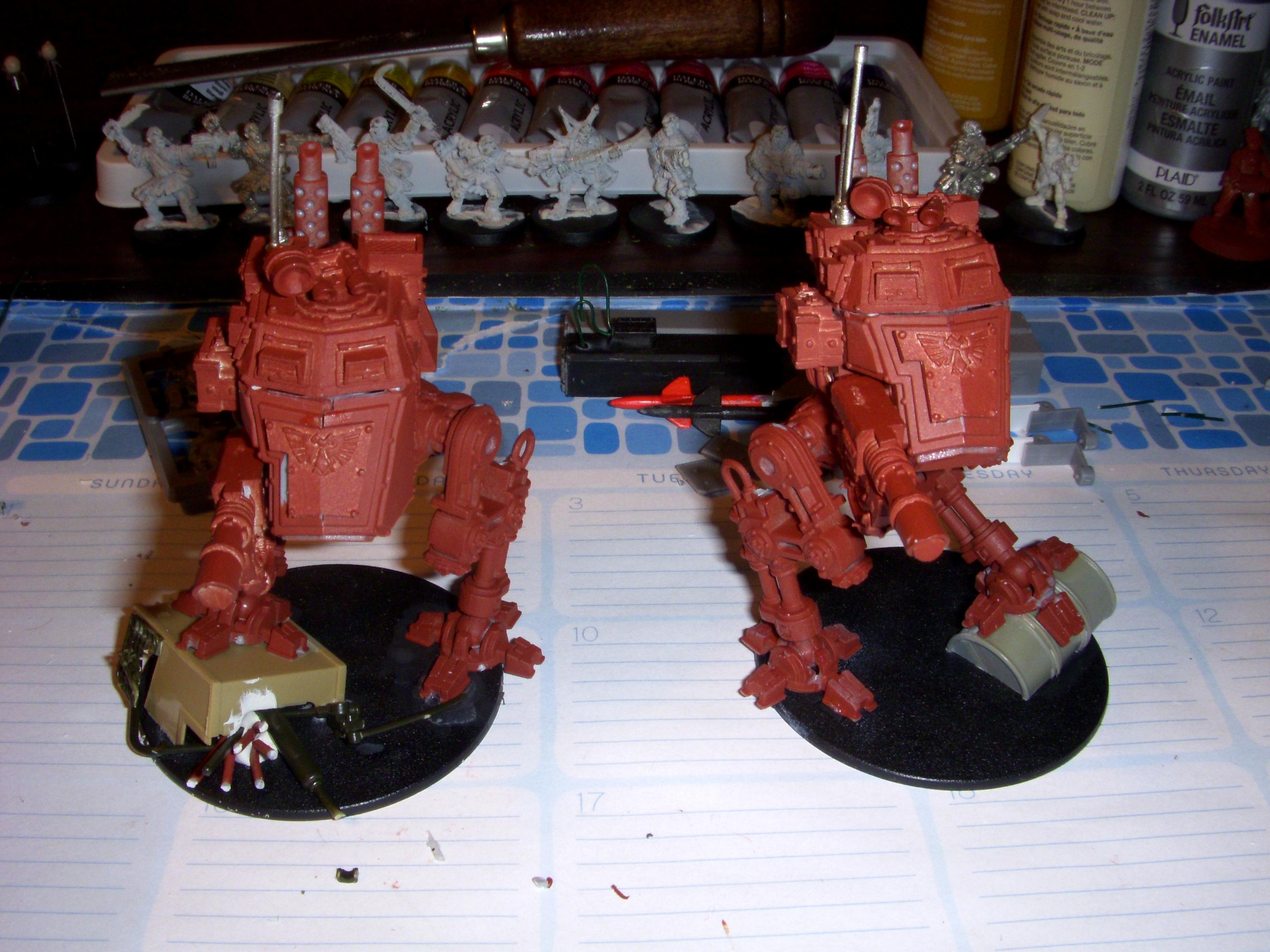 Sentinel, Steel Legion, Work In Progress