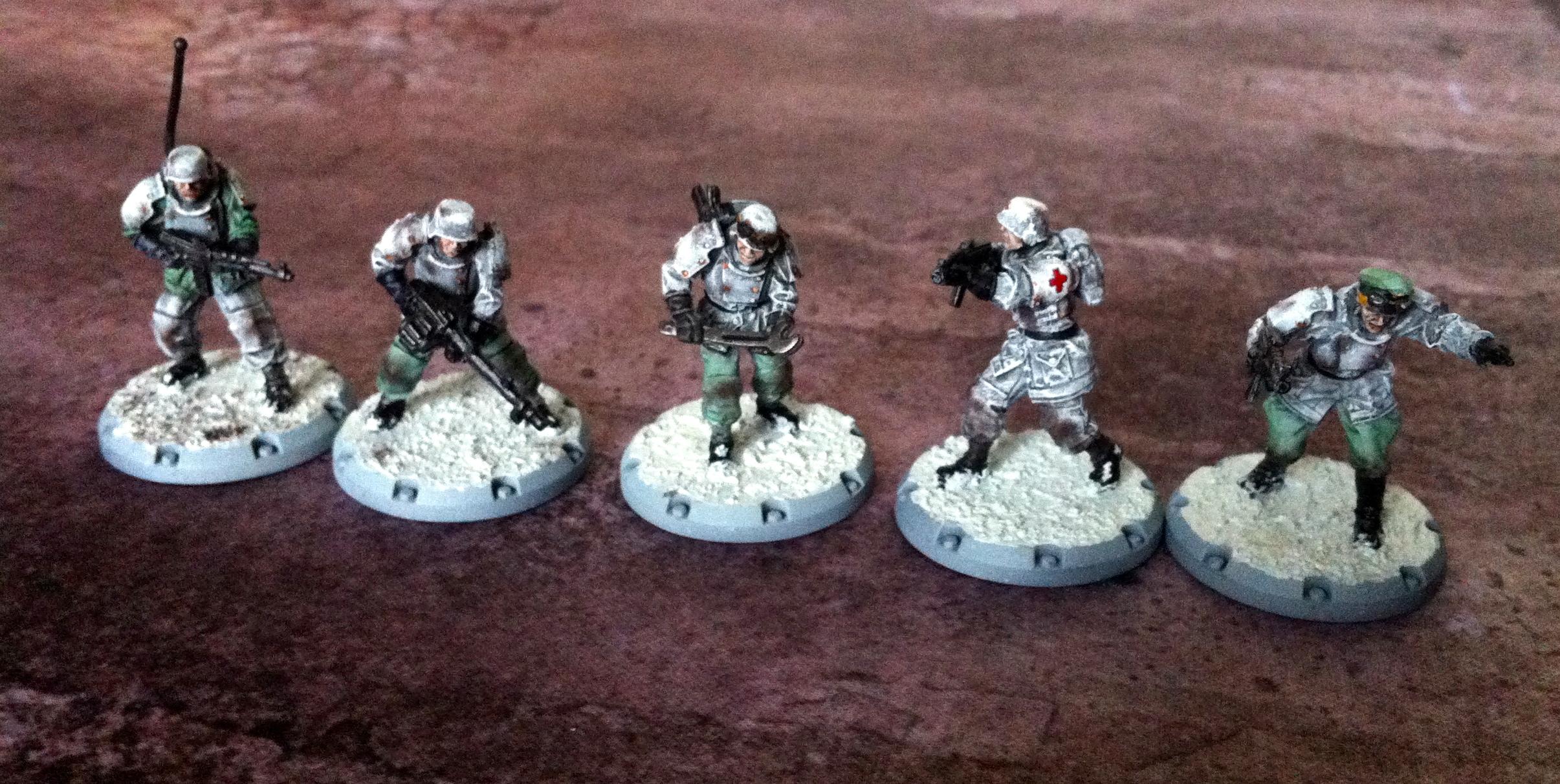 Axis, Dust Tactics, Dust Warfare, Kommandotrupps