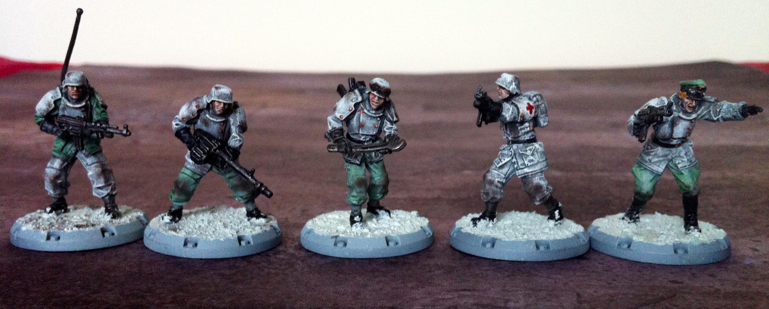 Axis, Dust Tactics, Dust Warfare, Kommandotrupps