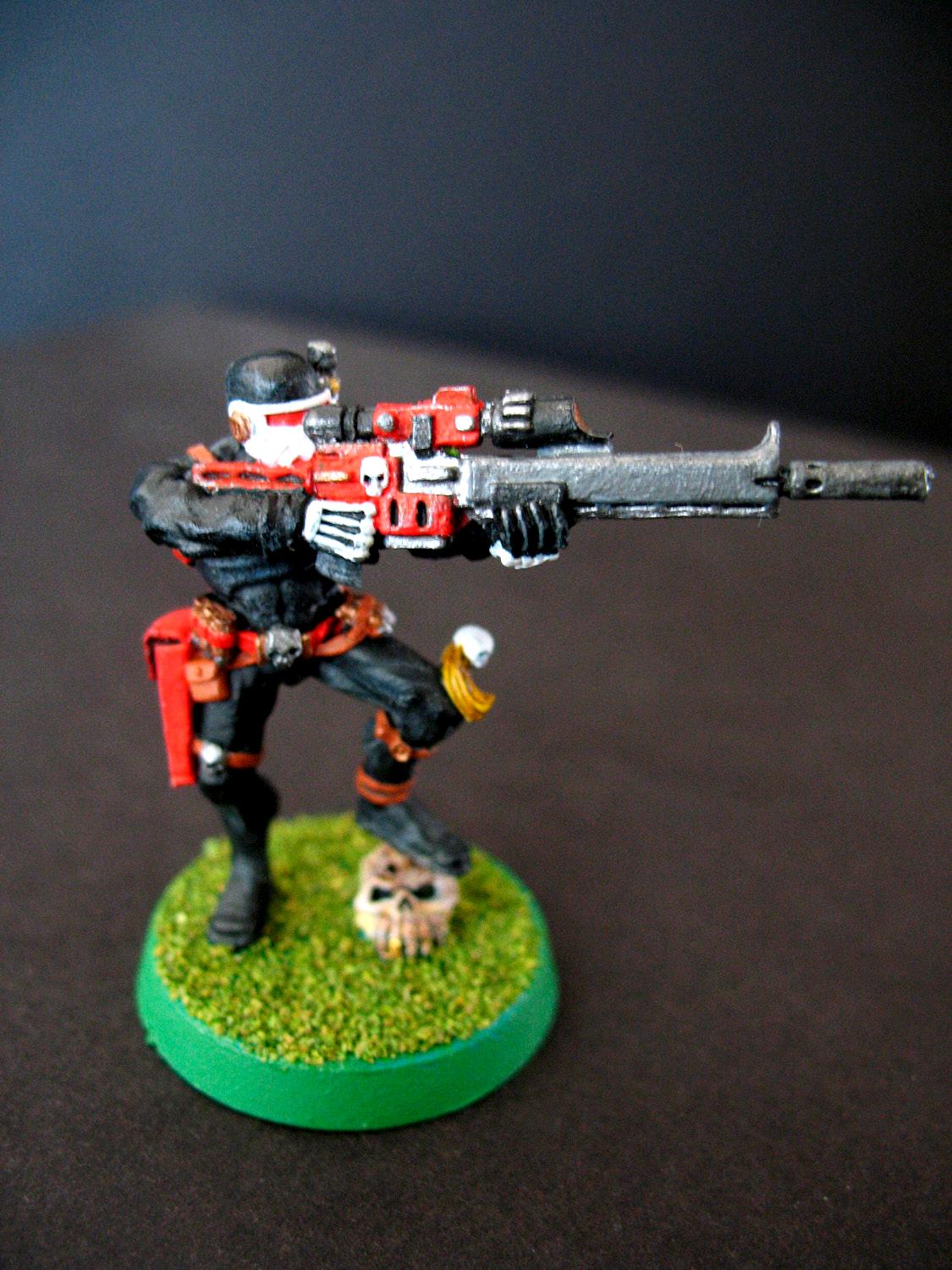 Exitus Rifle, Officio Assassinorum, Vindicare Assassin
