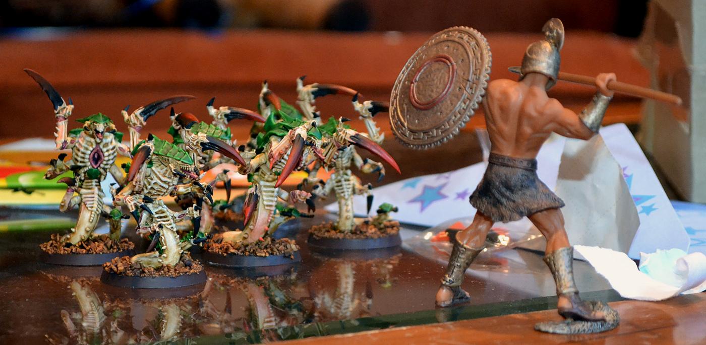 Greek, Necrons, Raveners, Warhammer 40,000