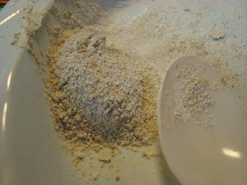 Plaster and Sand Mix