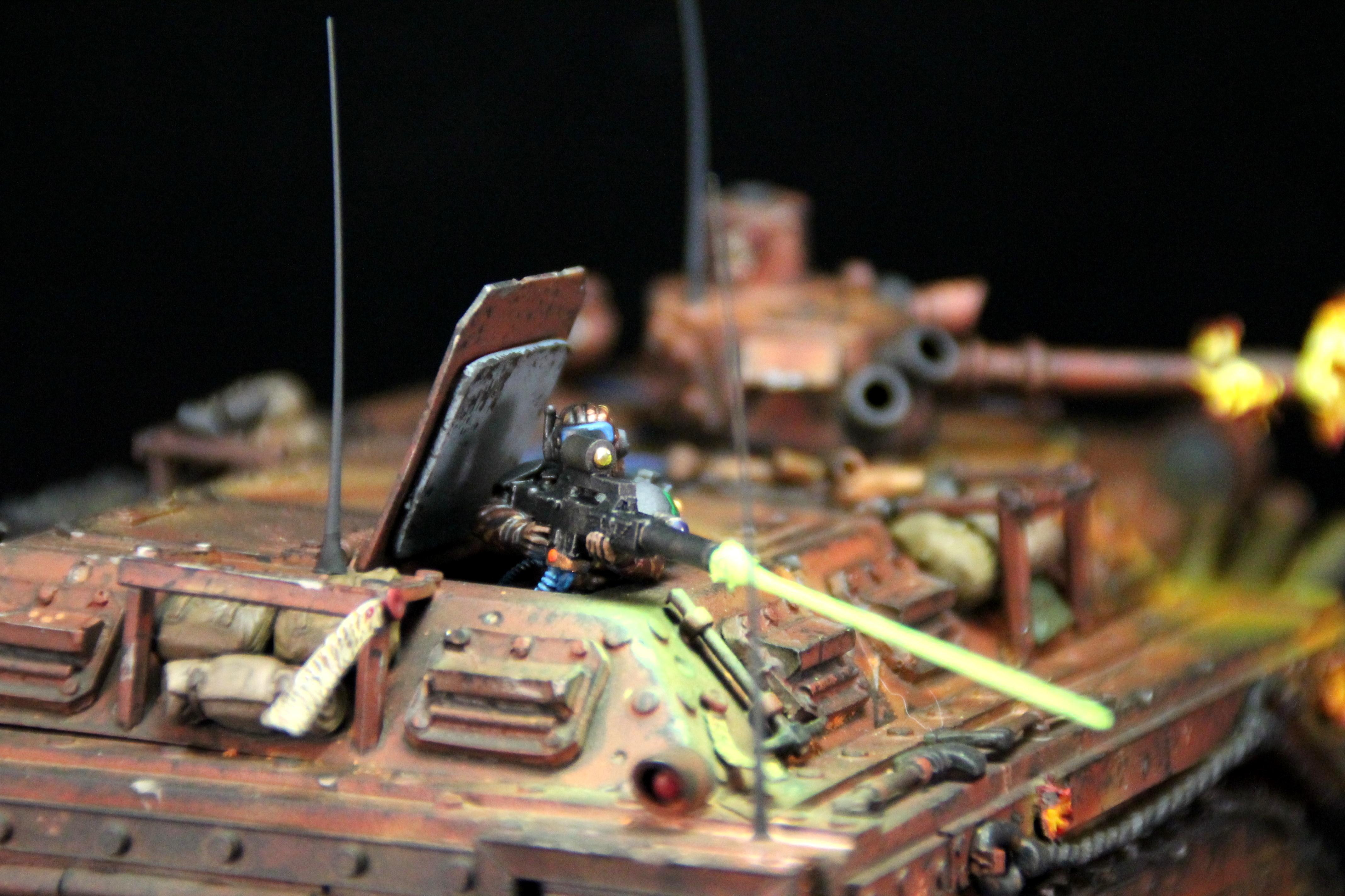 Diorama, Imperial Guard, Object Source Lighting