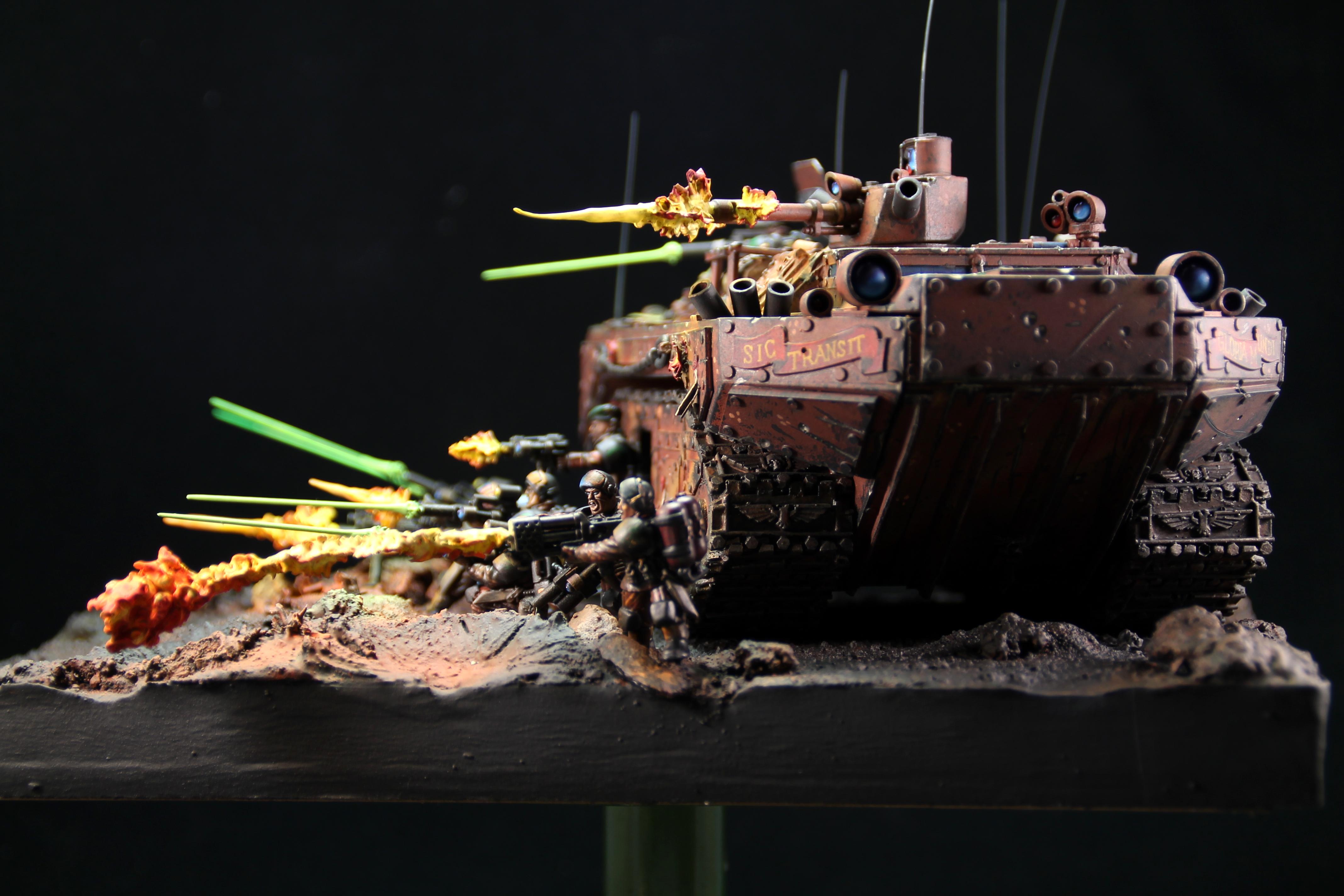 Diorama, Imperial Guard, Weapon Effects