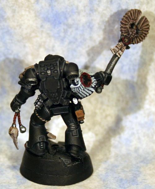 Chaplain, Headquarters, Raven Guard, Space Marines