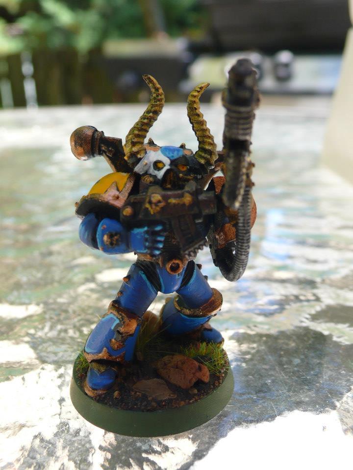 Chaos space marine- early work