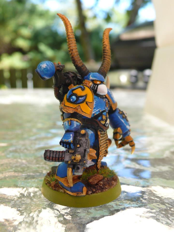 Chaos champion with minor helm work