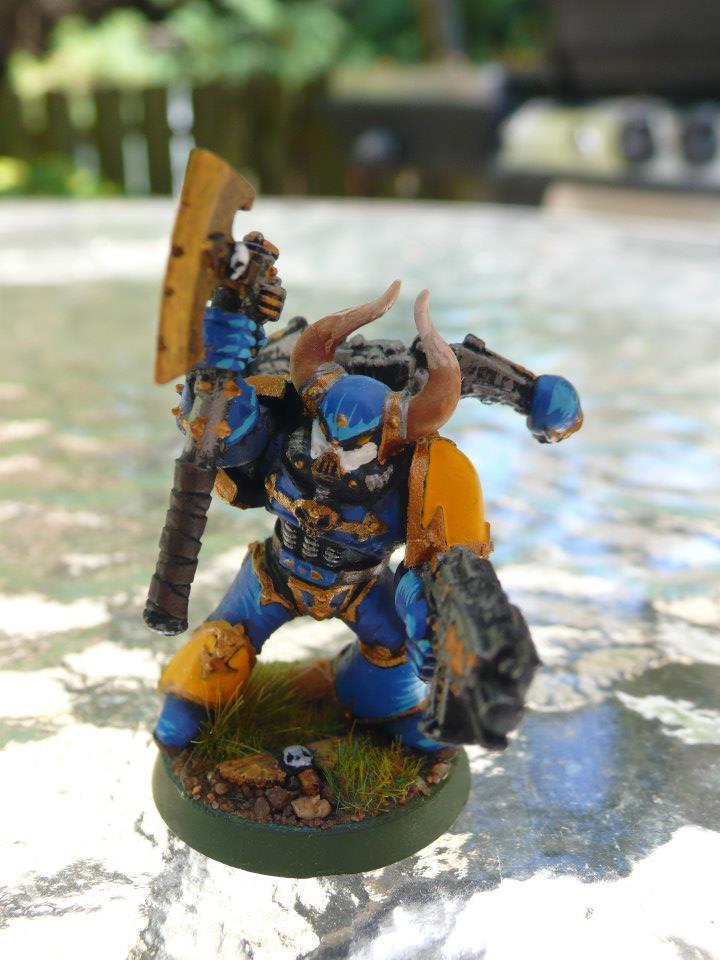 Chaos space marine- early work