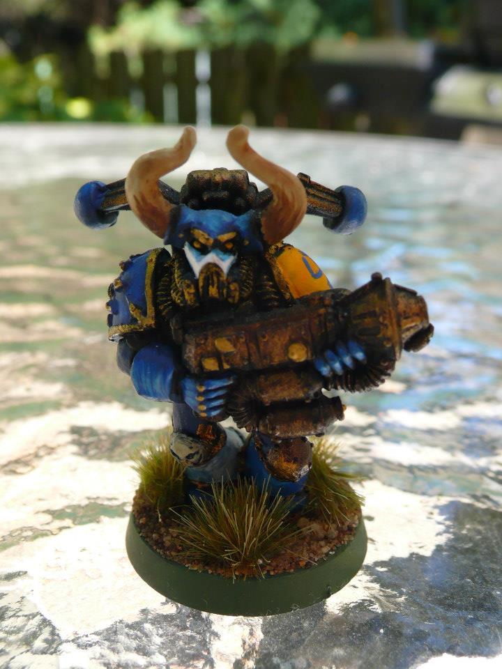 Chaos space marine- early work