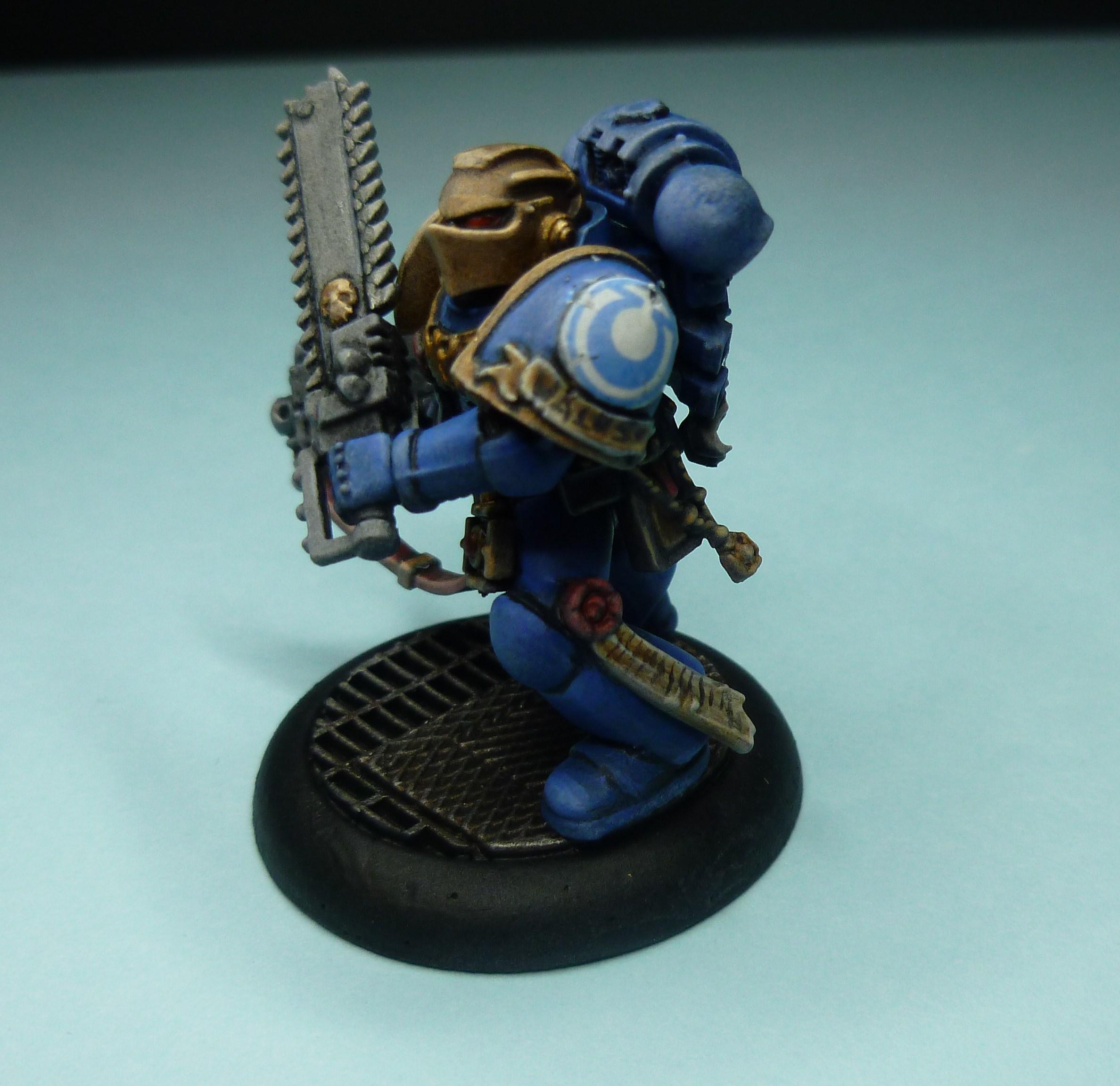 Blending, Kill Team, Space Hulk, Space Marines, Tactical Squad, Ultramarines, Wet