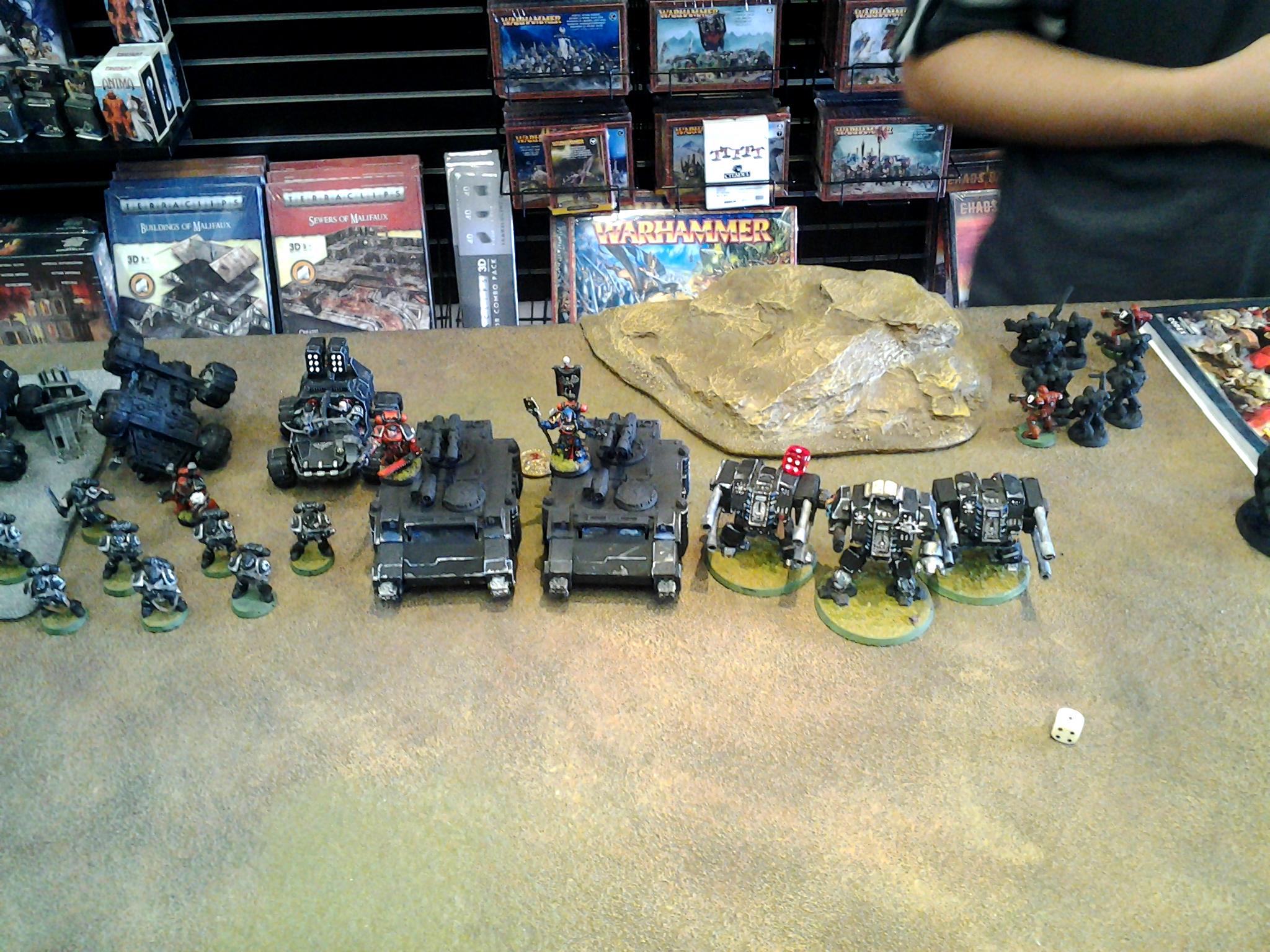 9. Necron shooting