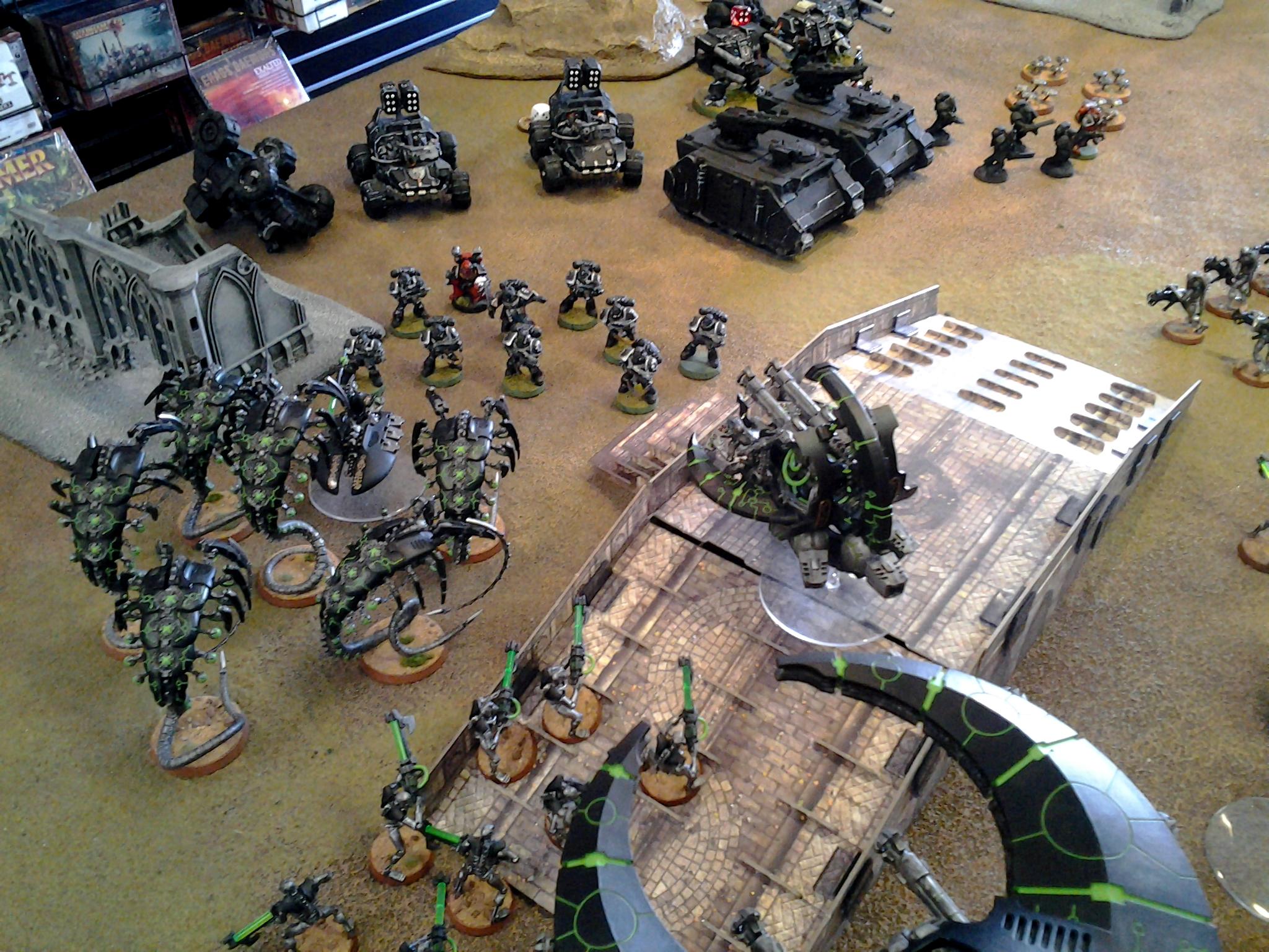14. T1 Necron movement angle view