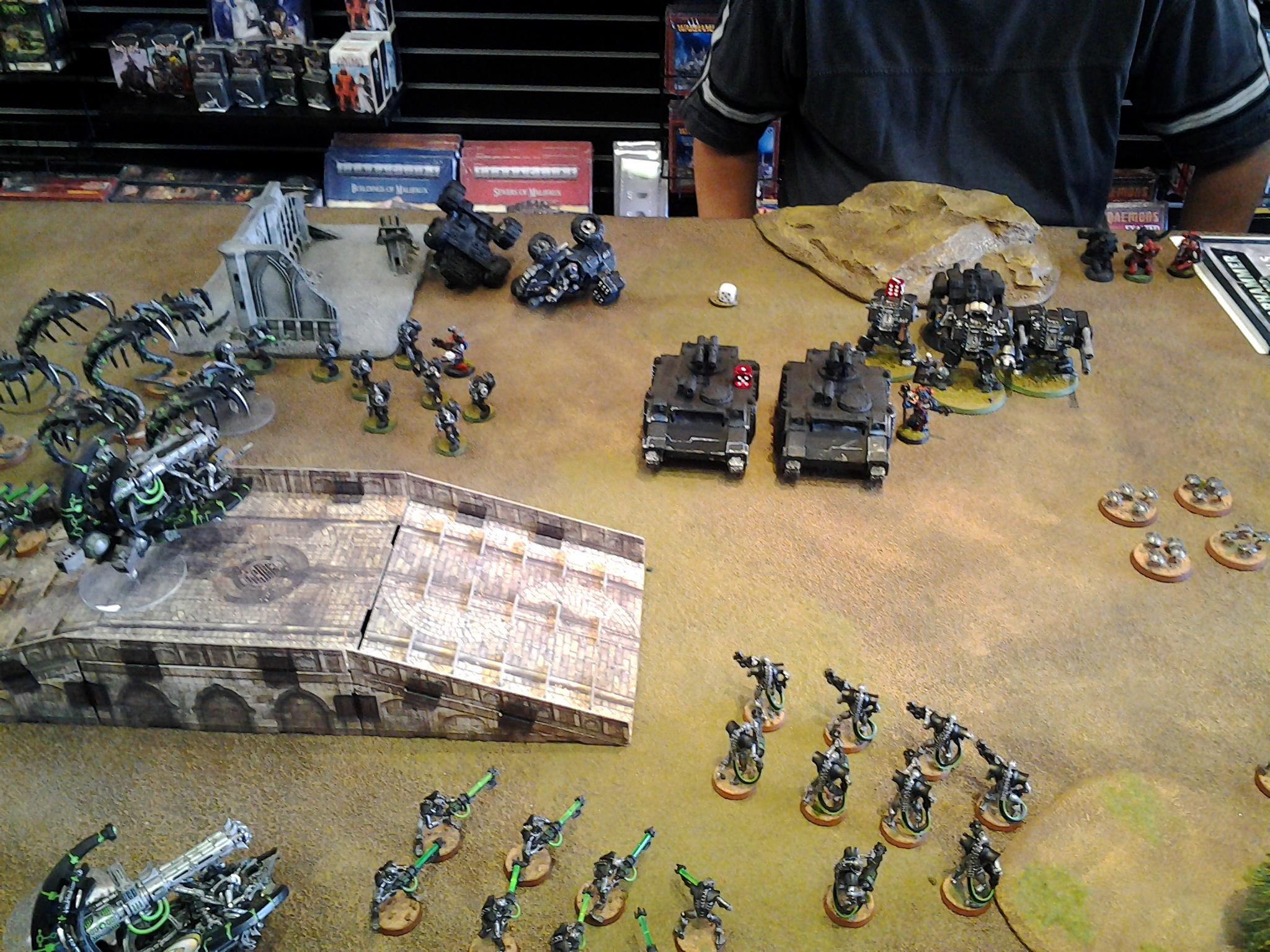 15. T2 Necron shooting