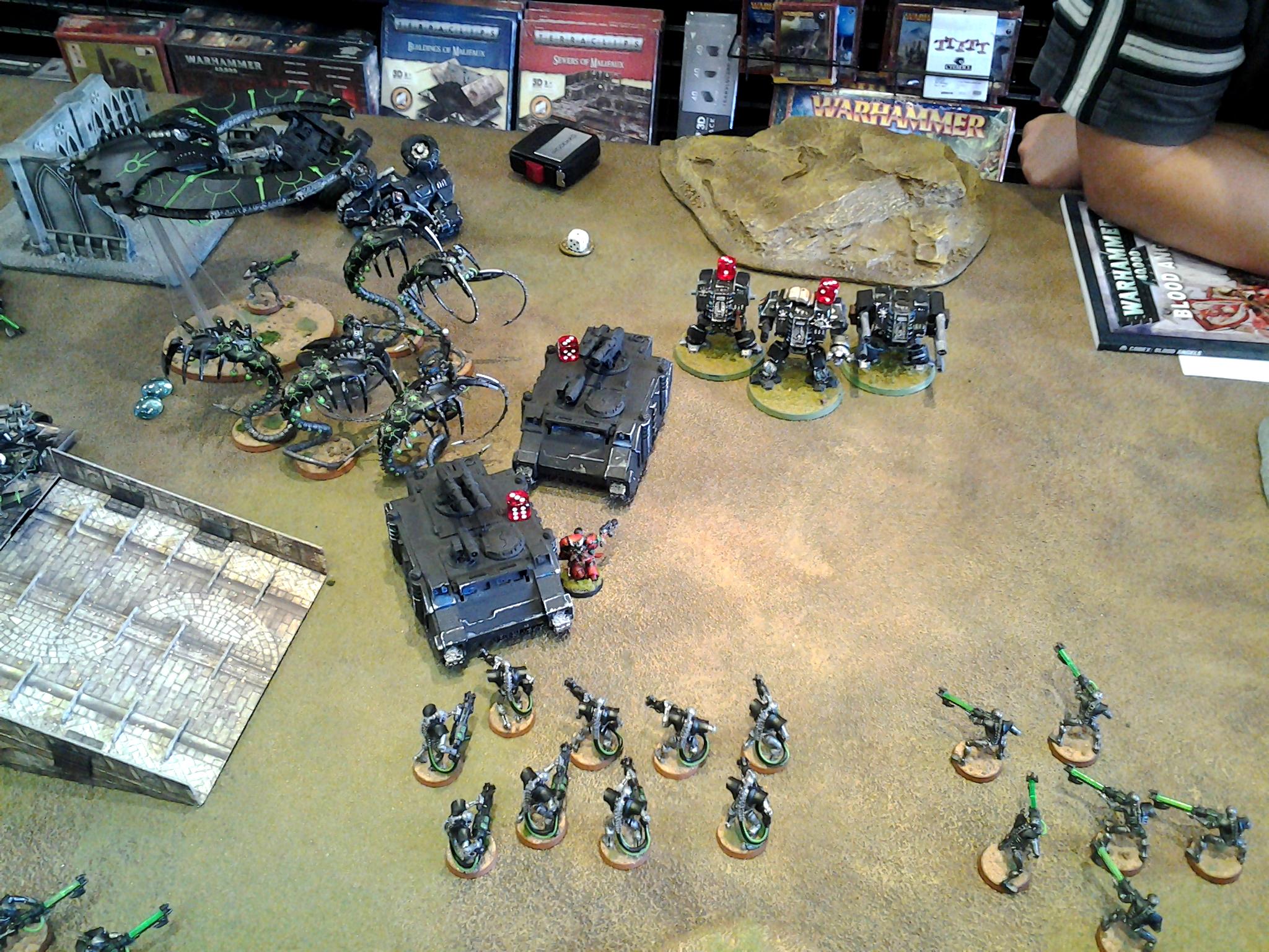 22. T3 Necron shooting