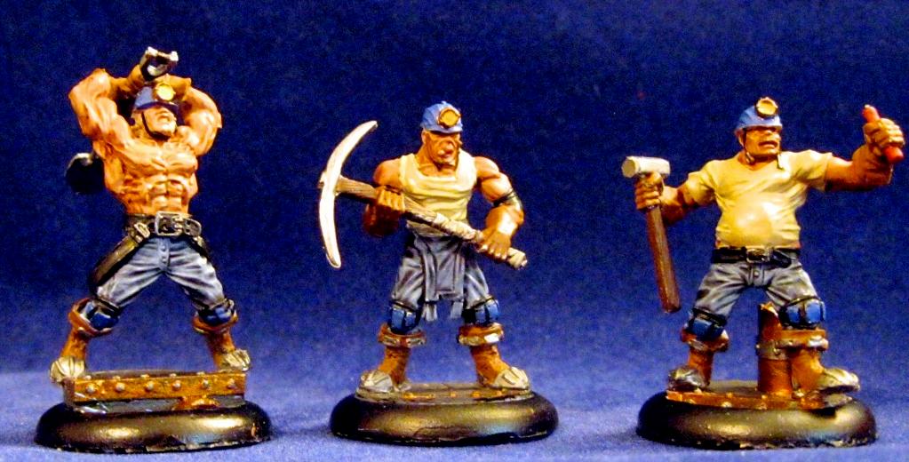 Civilian, Laborer, Malifaux, Miner