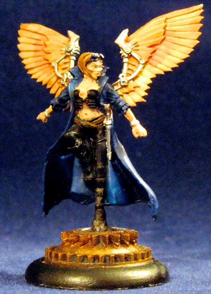 Angel, Female, Malifaux, Steampunk