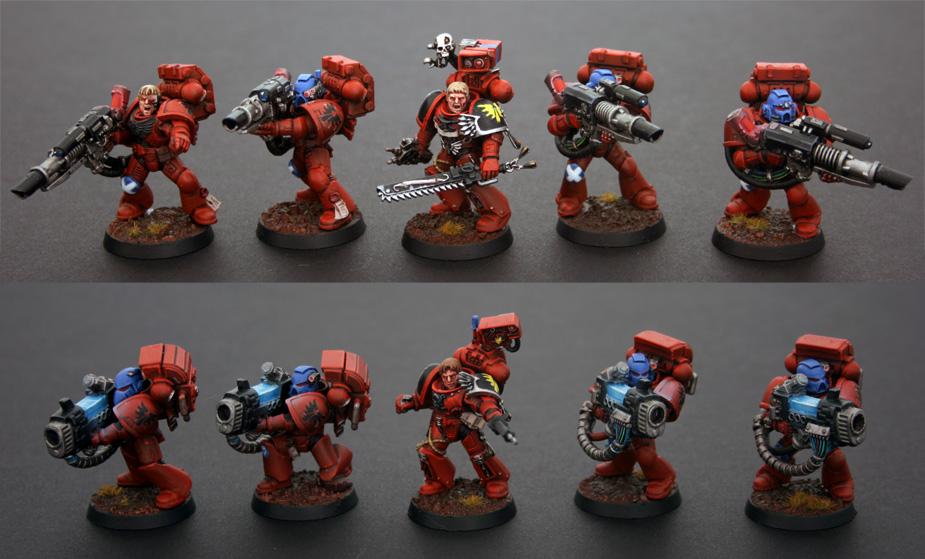 Blood Angels, Devestators, Space Marines