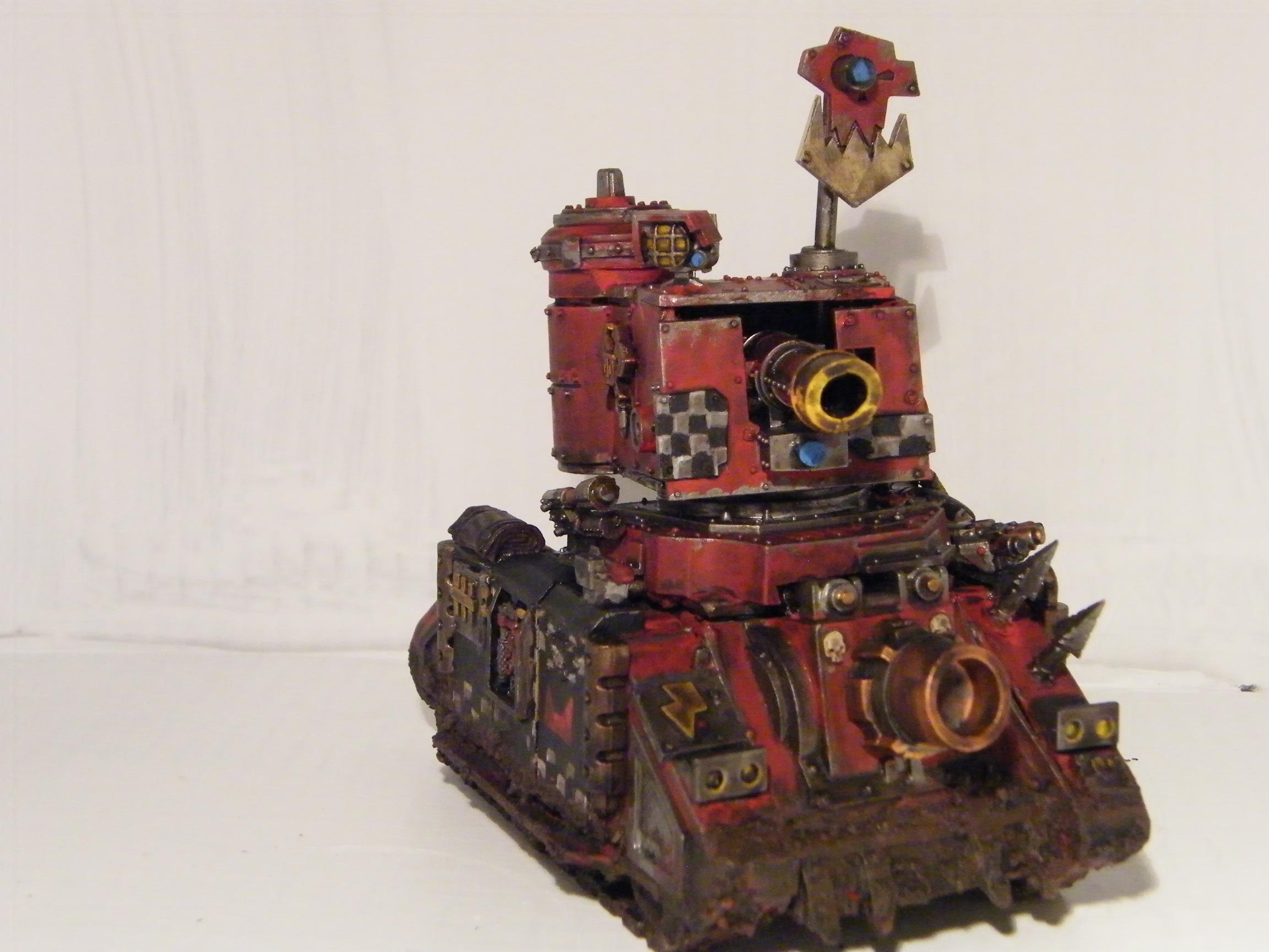 Heay, Looted, Ork Looted Wagon Tank, Orks, Support, Wagon