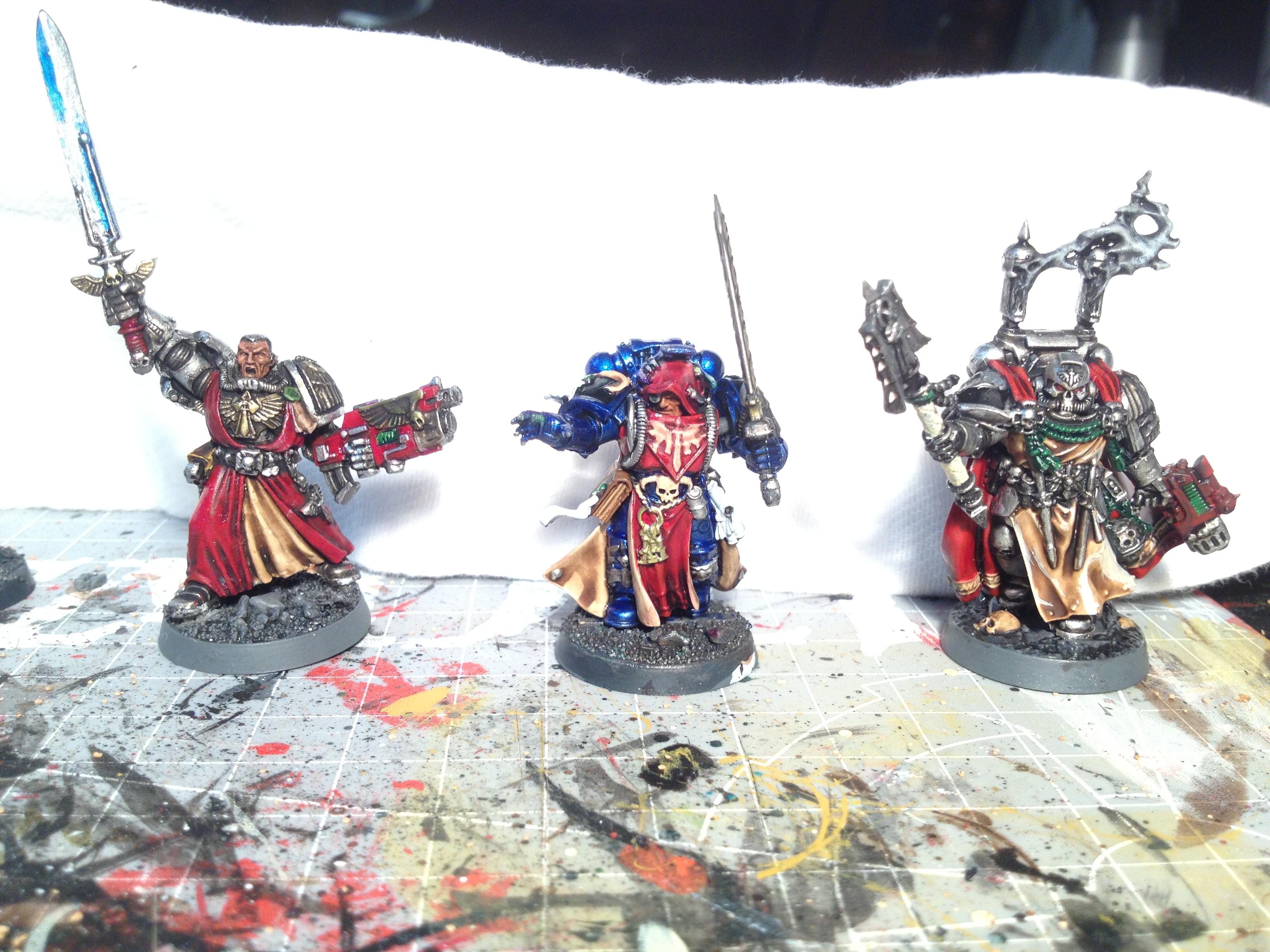 Counts as Azrael, DV Librarian, DV Chaplain. All WIP