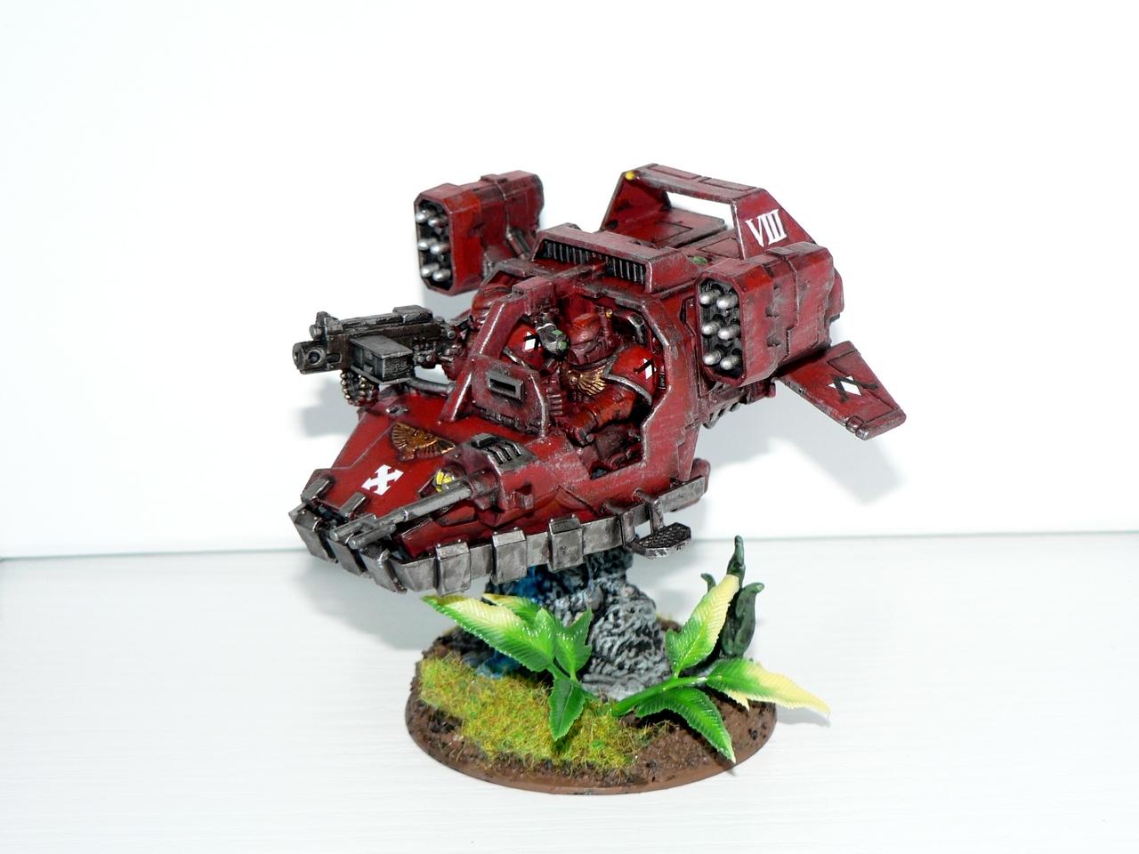 Genesis Chapter, Land Speeder, Land Speeder Typhoon, Space Marines, Typhoon