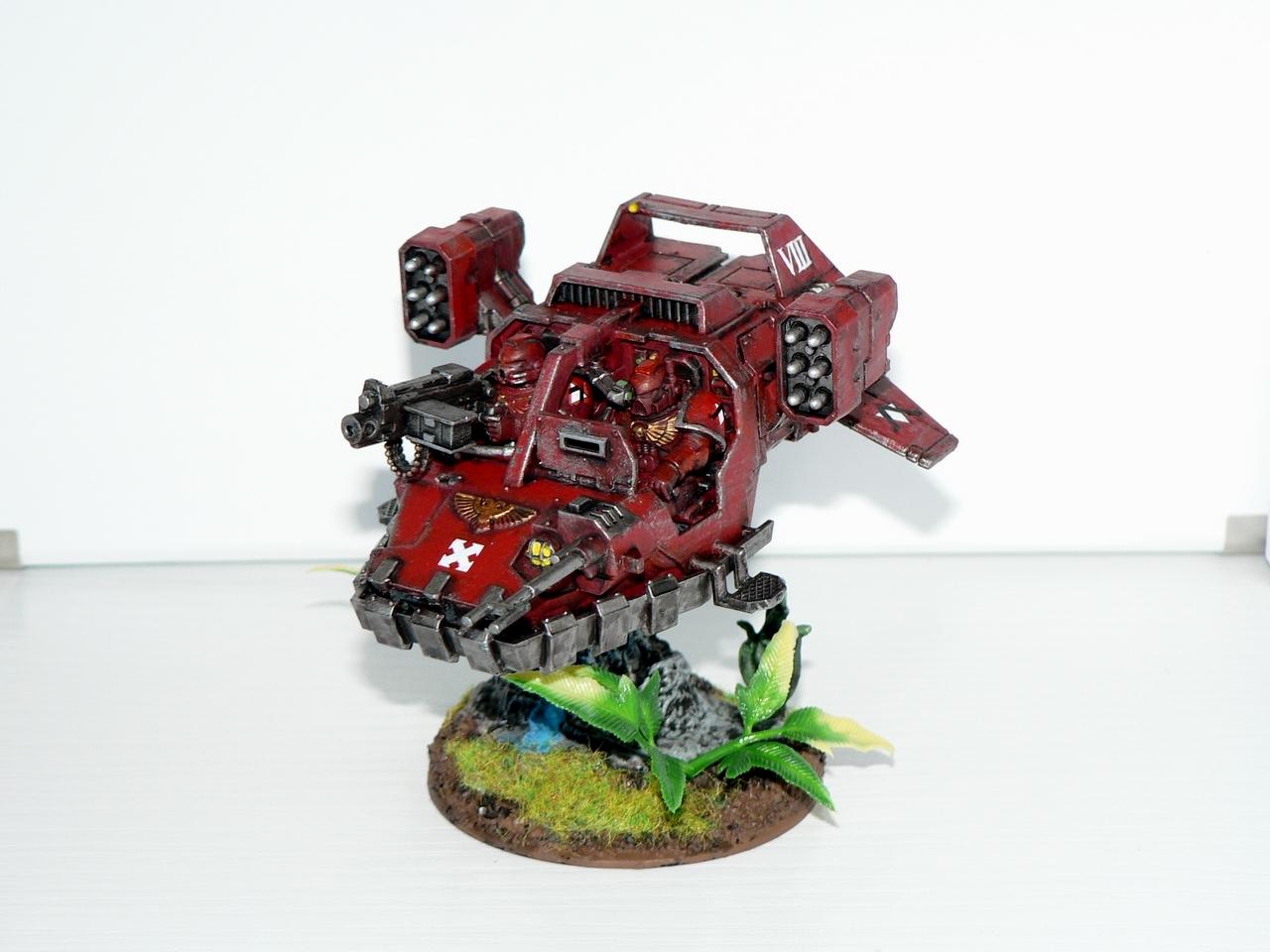 Genesis Chapter, Land Speeder, Land Speeder Typhoon, Space Marines, Typhoon