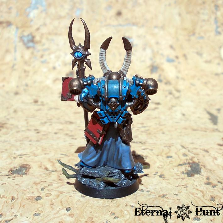 Champion, Chaos, Conversion, Sorcerer, Thousand Sons, Tzeentch, Warhammer 40,000