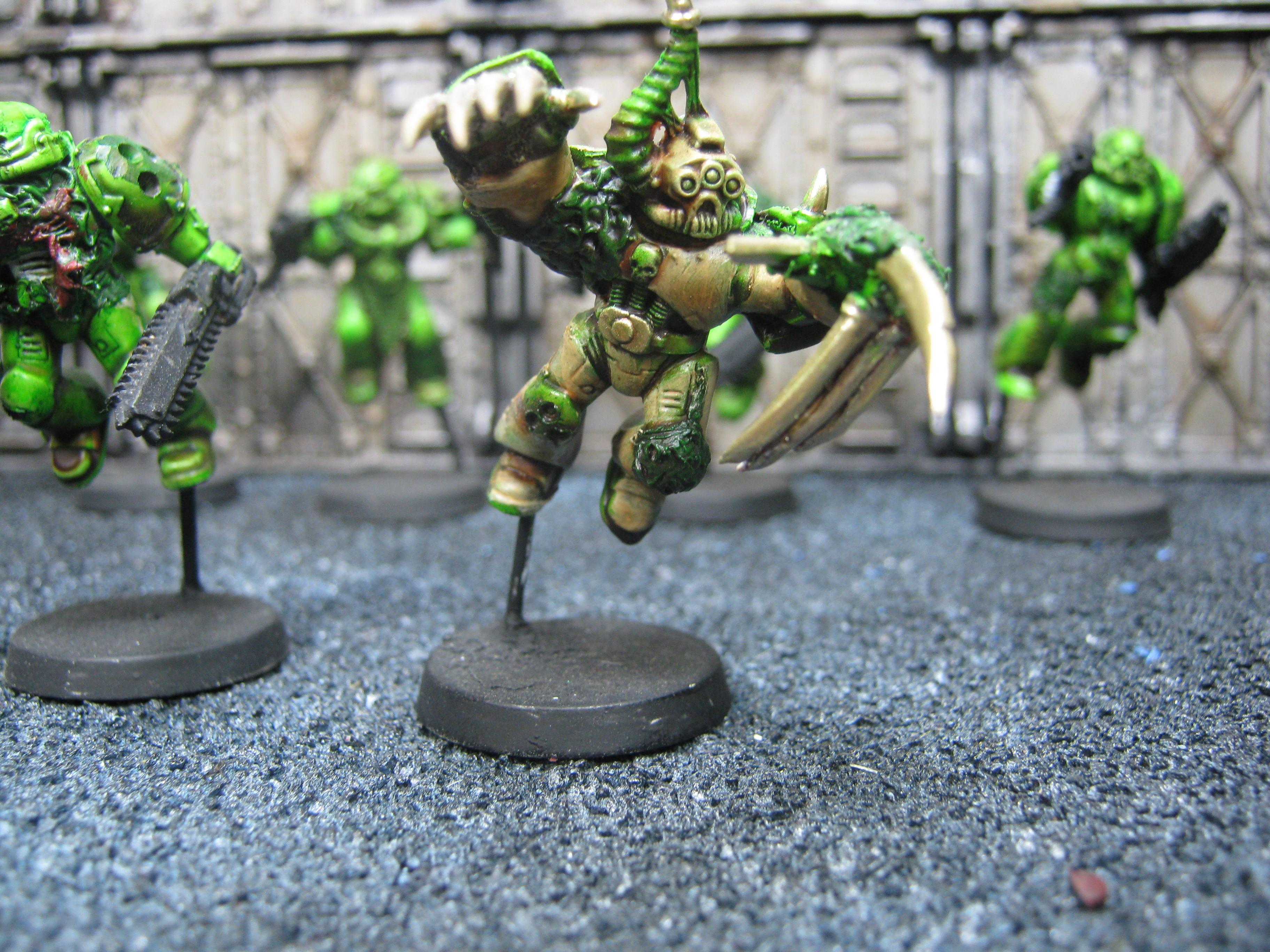 Chaos Space Marines, Conversion, Nurgle, Plague Marines, Raptors, Warhammer 40,000