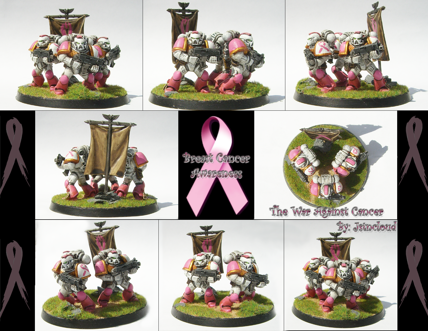 Breast Cancer Awareness, Space Marines, Tactical Squad, Warhammer 40,000