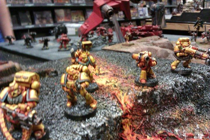 Blurred Photo, In-game Shot, Space Marines
