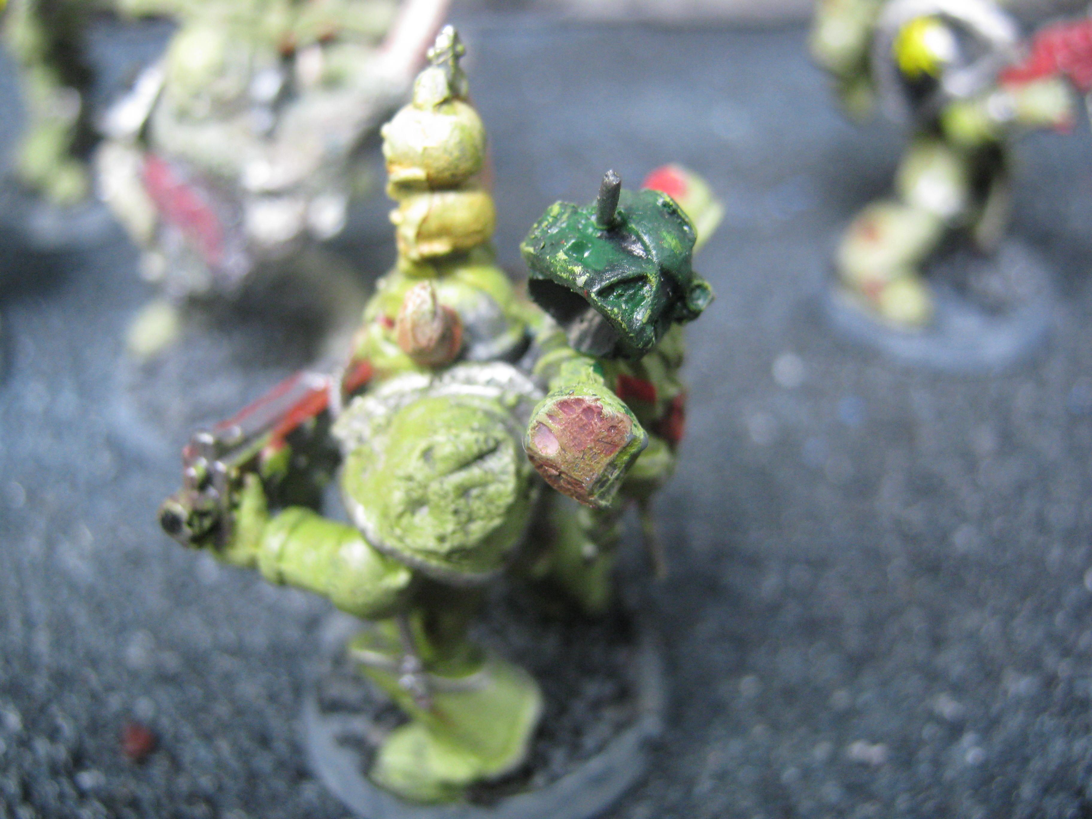 Chaos Space Marines, Conversion, Nurgle, Plague Marines, Raptors, Warhammer 40,000