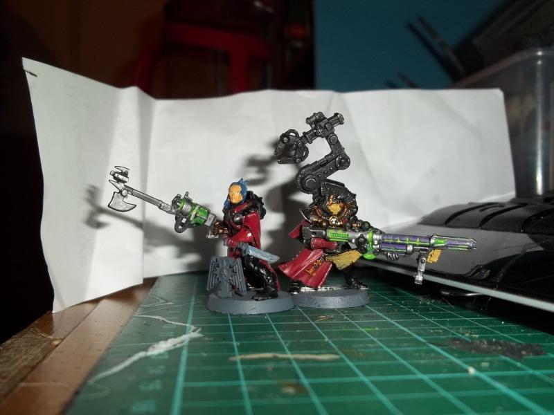 Adept, Female, Inquisitor, Kitbash, Mechanicus, Xenos