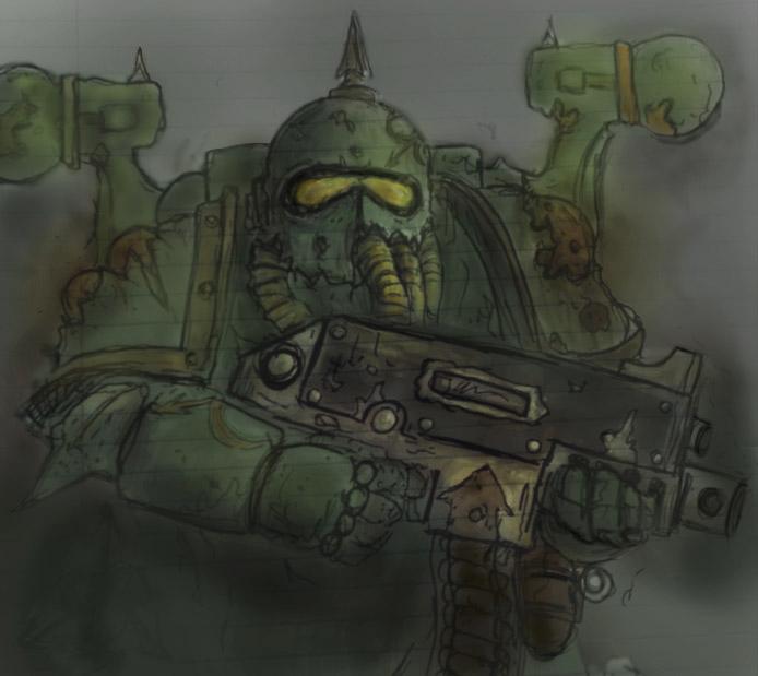 Plague Marine - With more work!