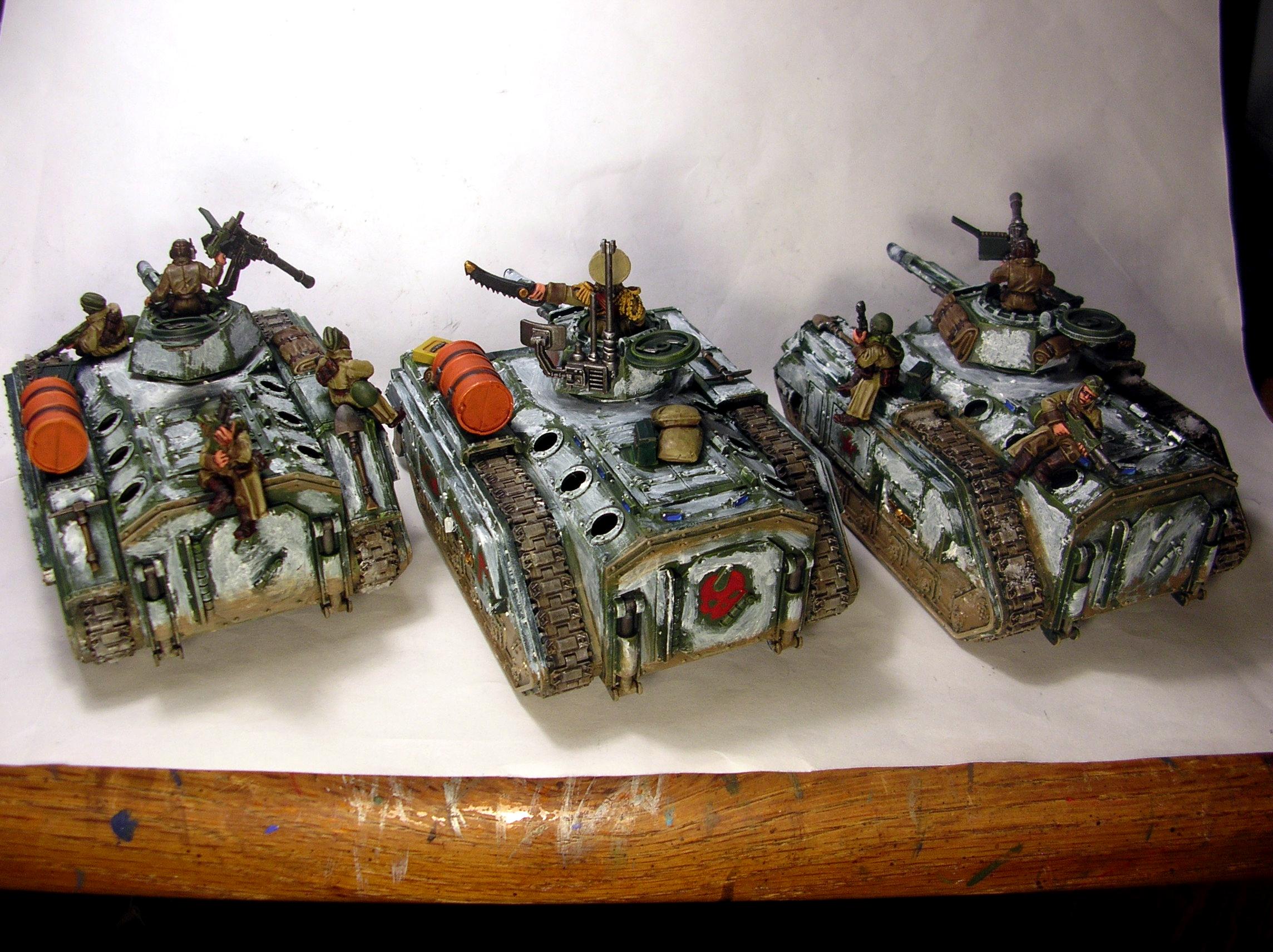 Chimera, Imperial Guard, Russians, Valhallans, Warhammer 40,000, Winter