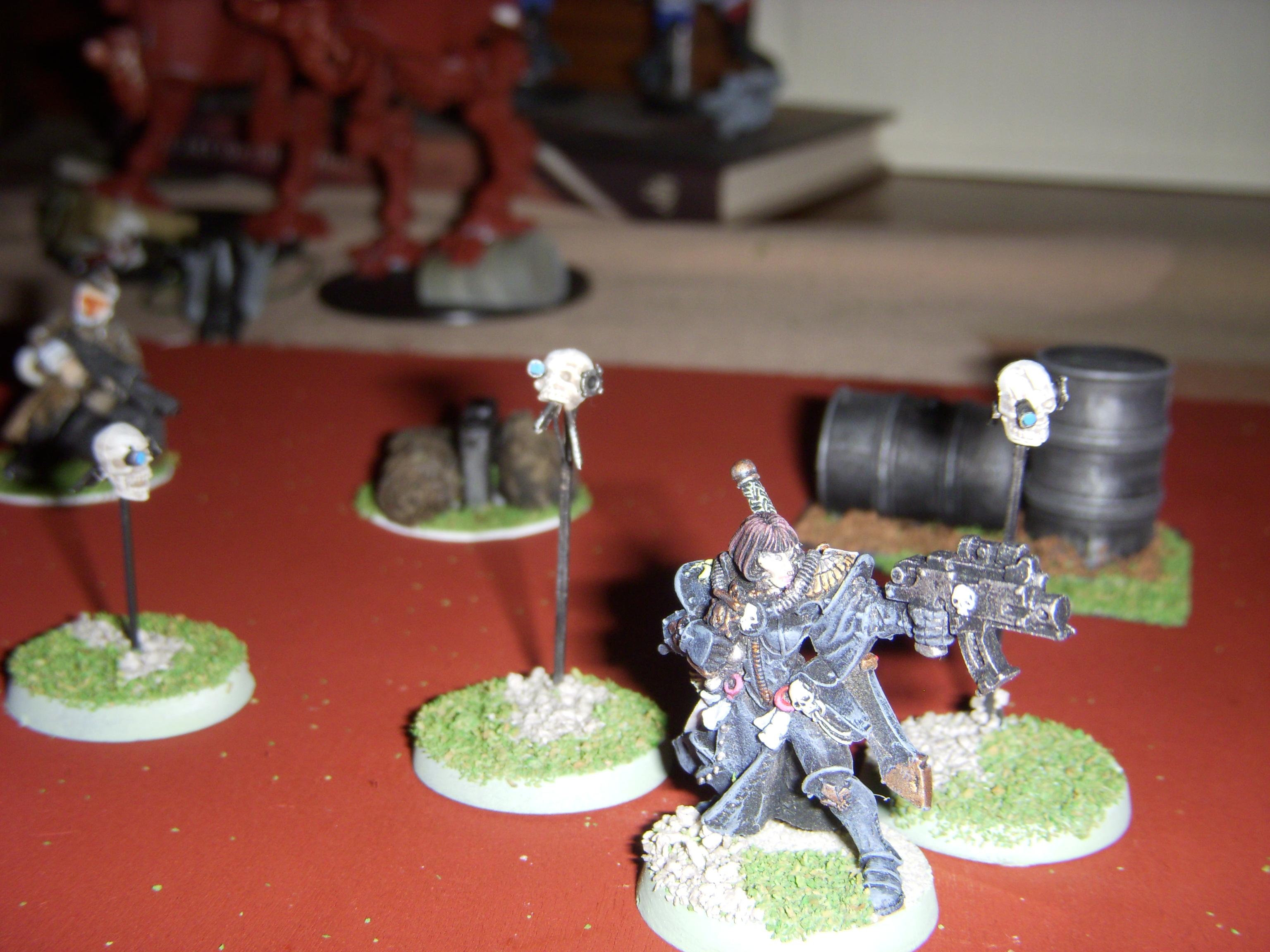 Henchmen, Inquisitor, Servo-skull, Sisters Of Battle